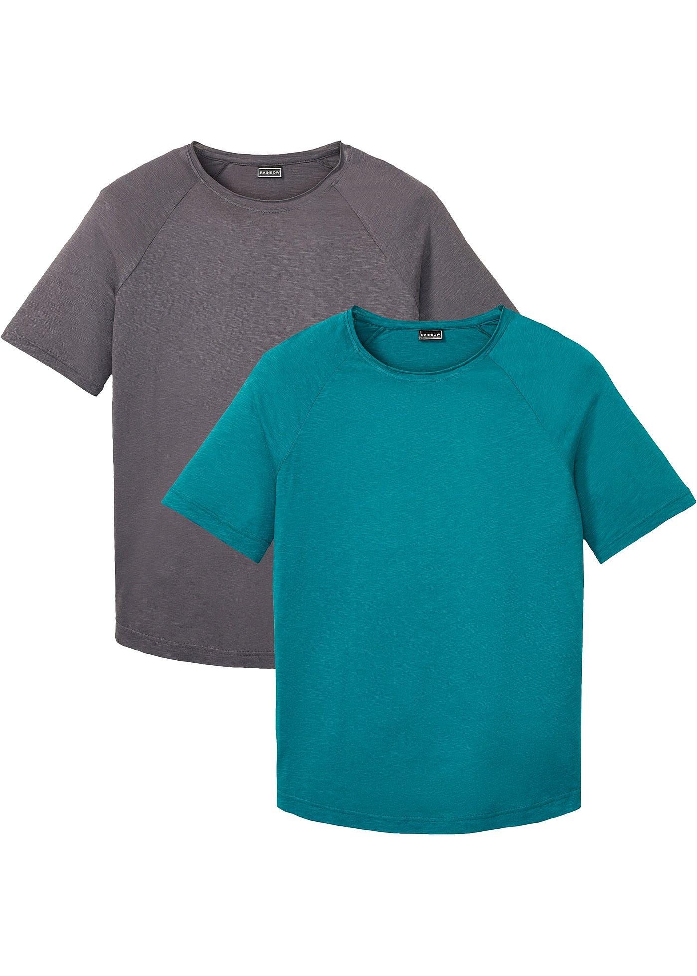 Image de Lot de 2 T-shirts en fil flammé