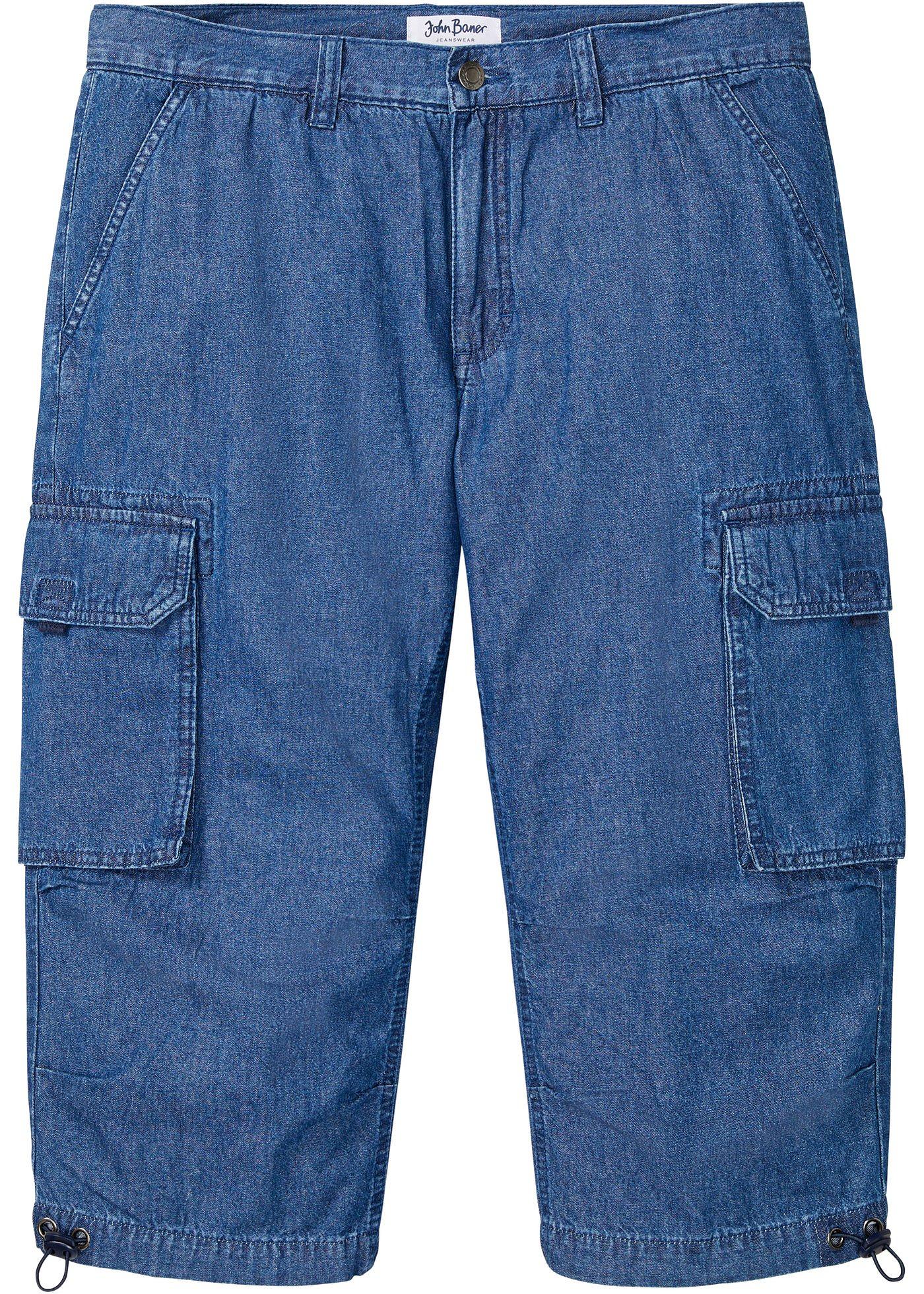 Image de Jean 3/4 avec poches cargo, Loose Fit
