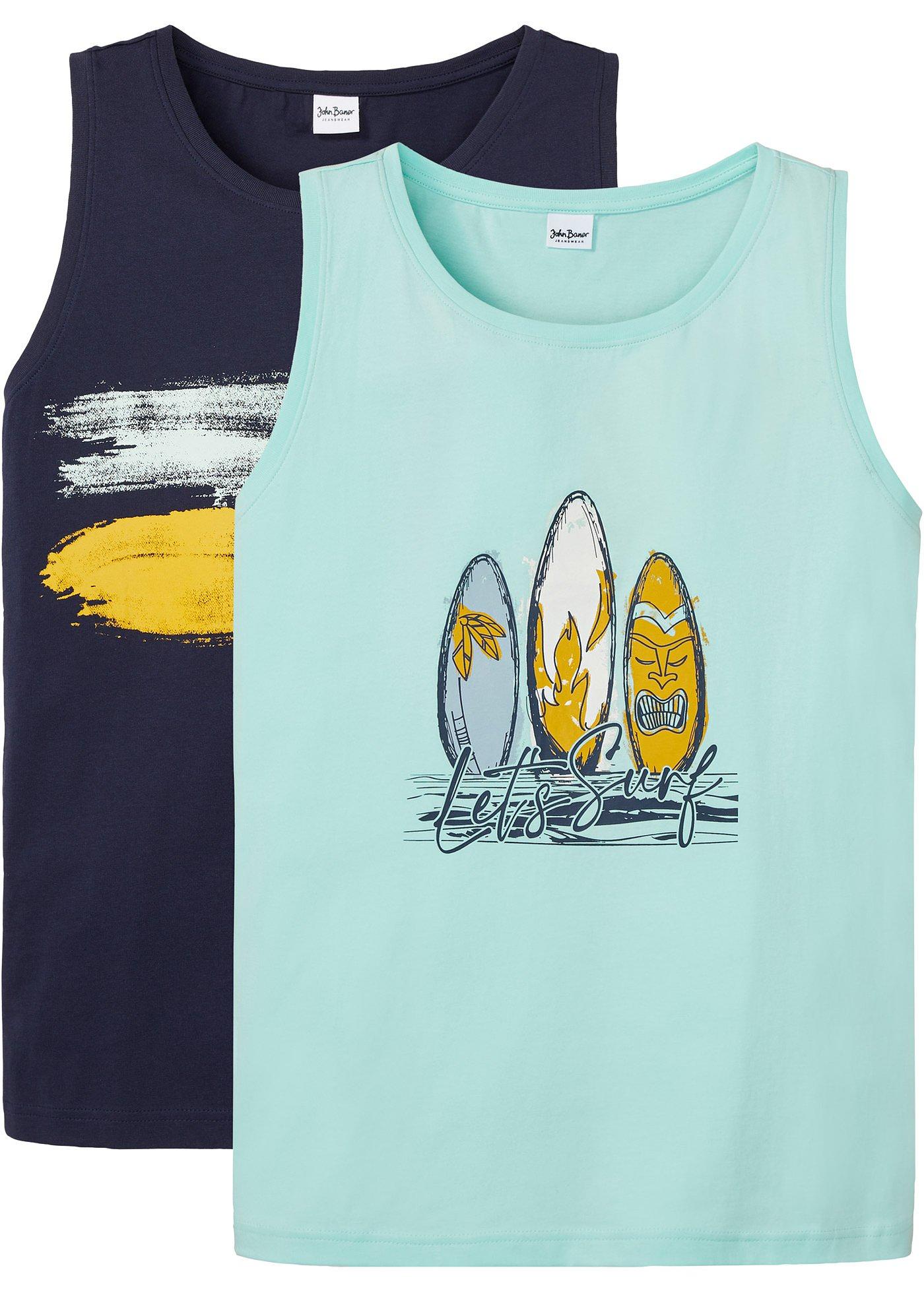 Lot de 2 débardeurs