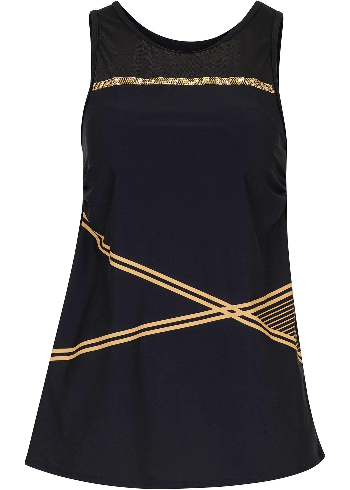 Haut de tankini exclusif avec polyamide recyclé