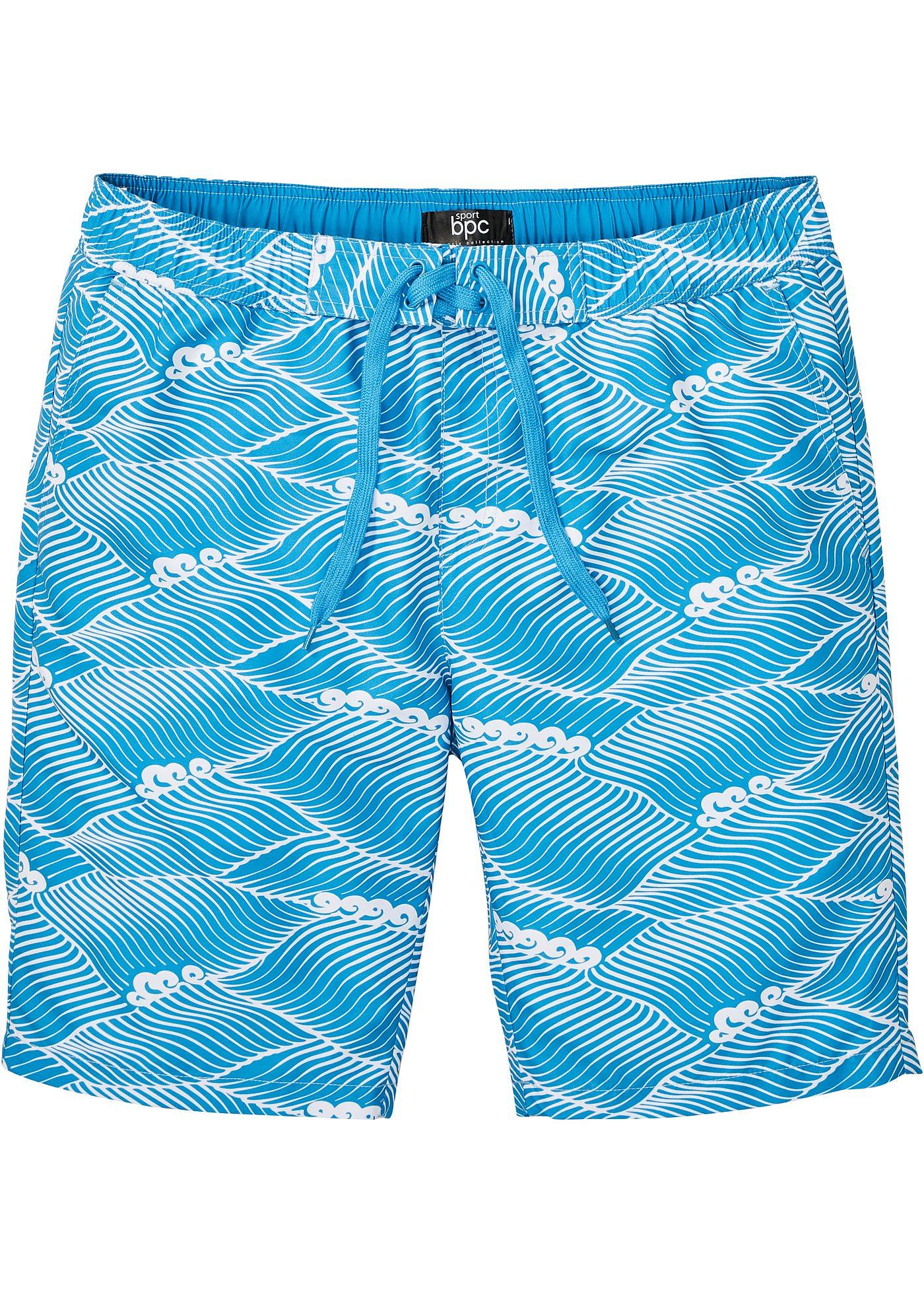 Short de plage en polyester recyclé, Regular Fit