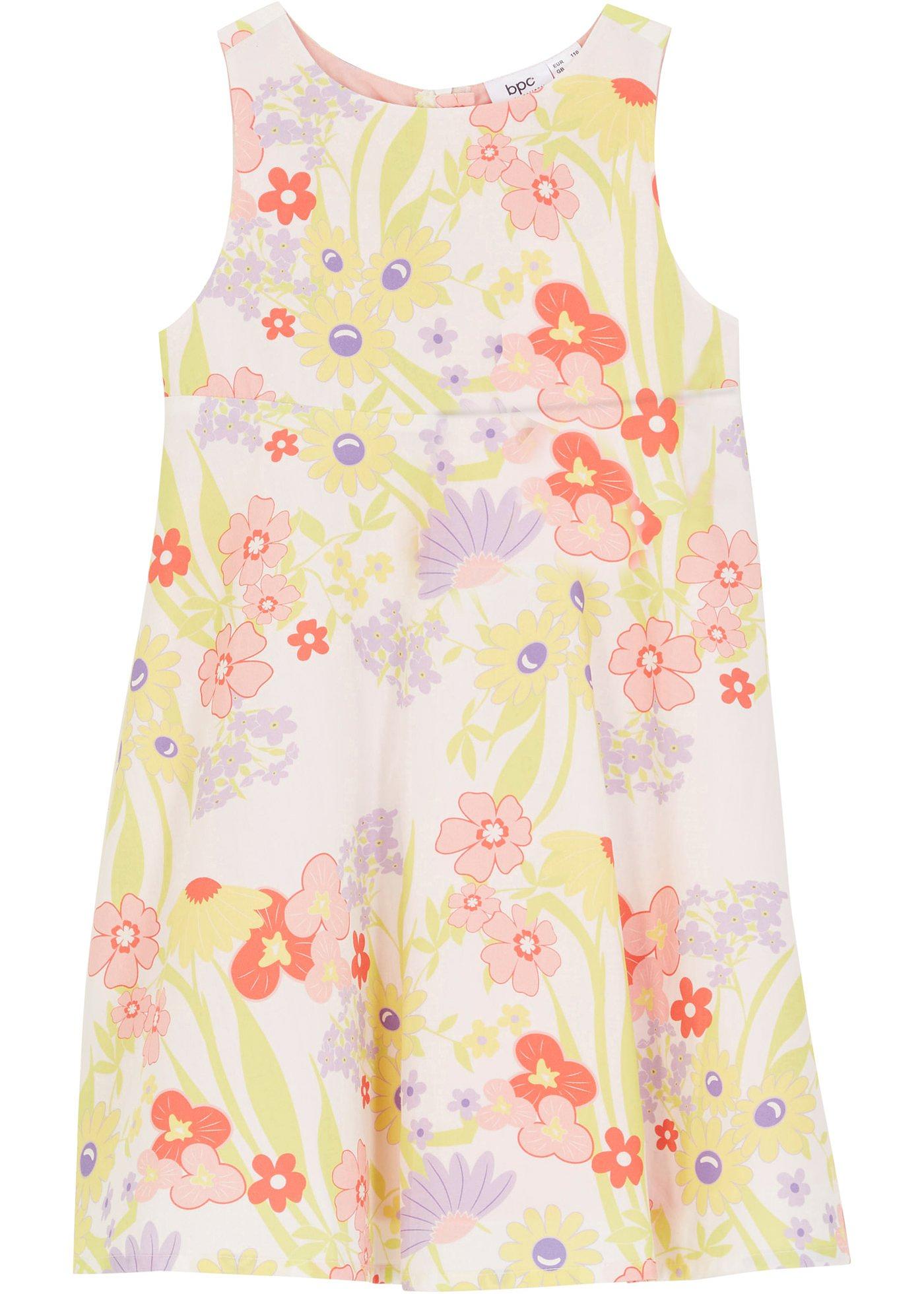 Robe festive fille à imprimé floral