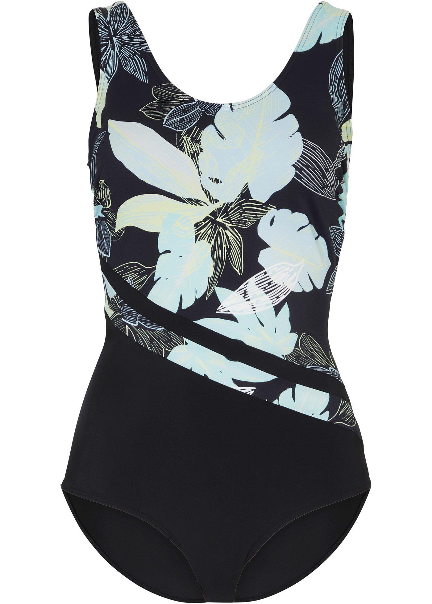 Maillot 1 pièce grande stature avec polyamide recyclé