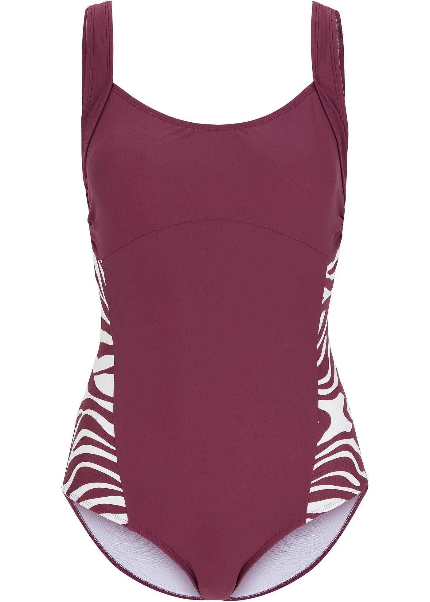 Maillot 1 pièce sculptant en polyamide recyclé, maintien fort