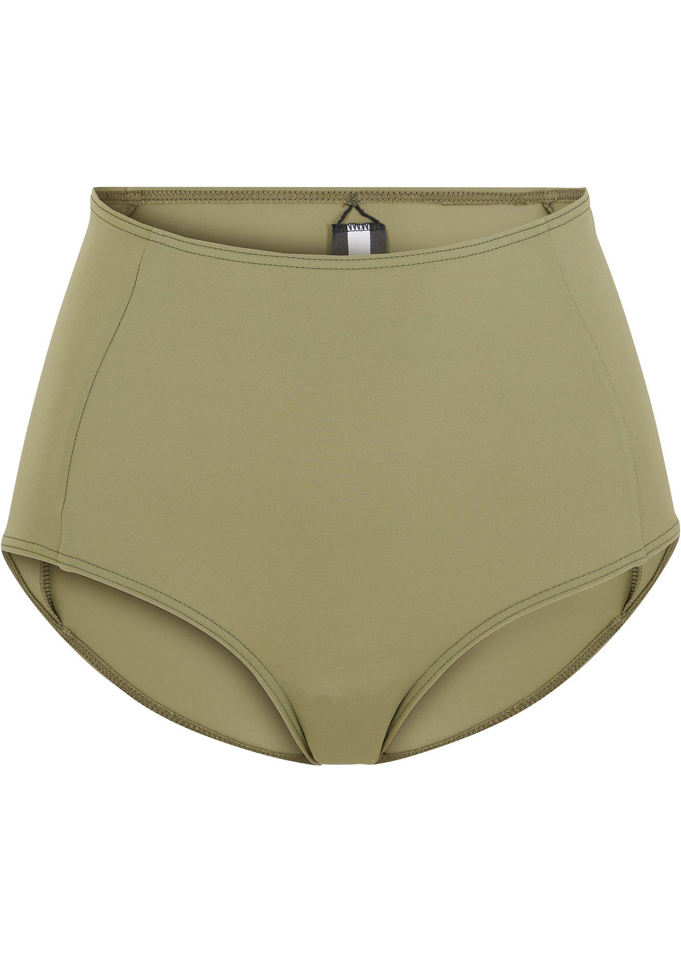 Bas de maillot taille haute avec polyamide recyclé