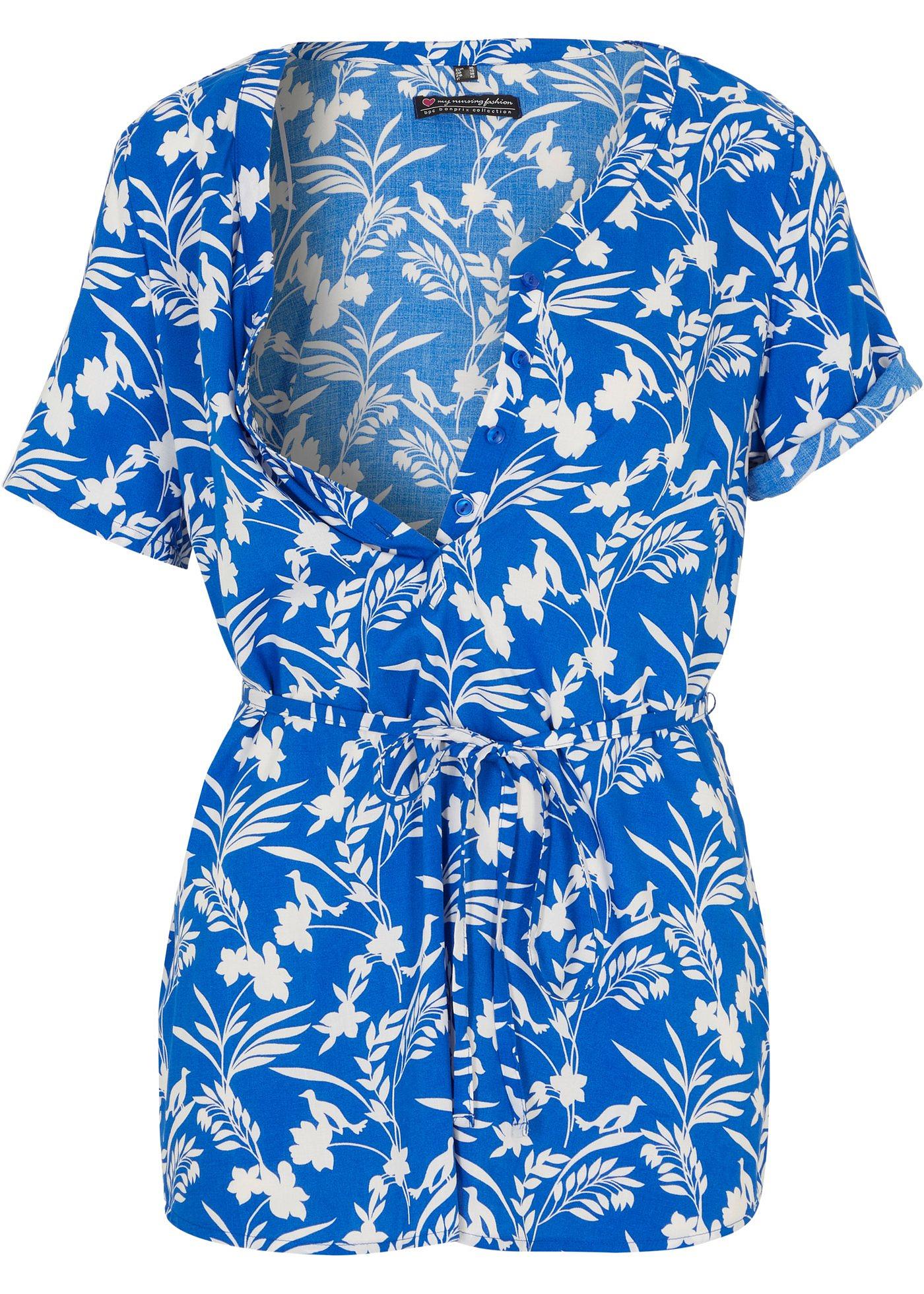 Image de Blouse de grossesse avec fonction allaitement en viscose
