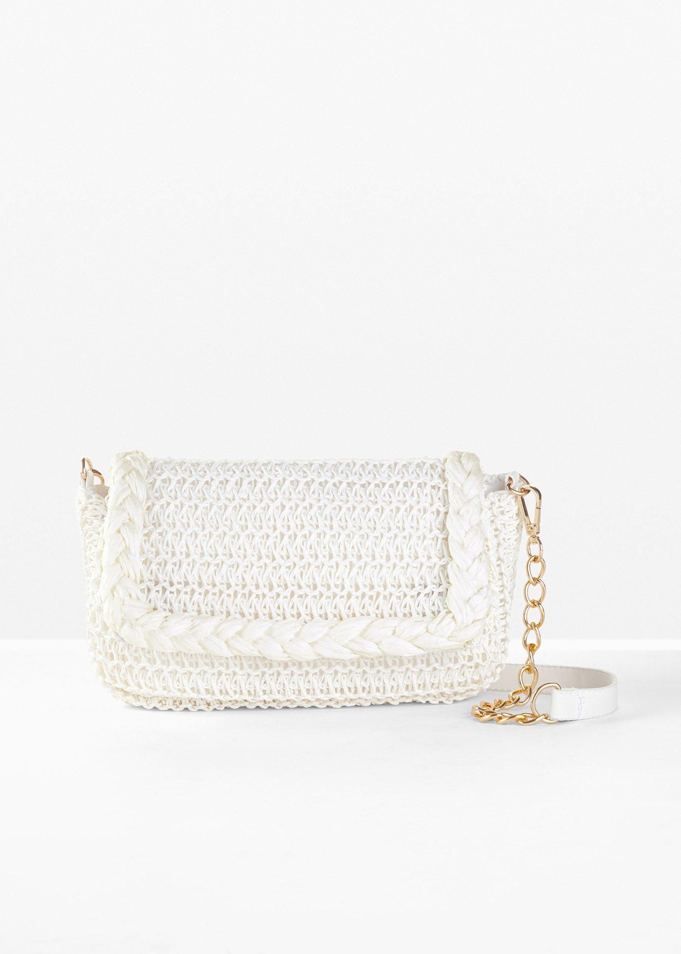 Sac à bandoulière en paille