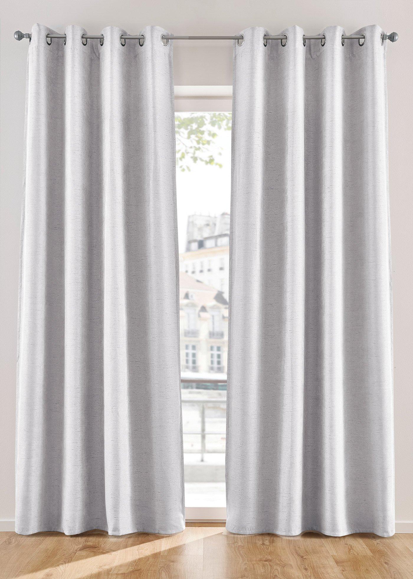 Lot de 2 panneaux occultants unis