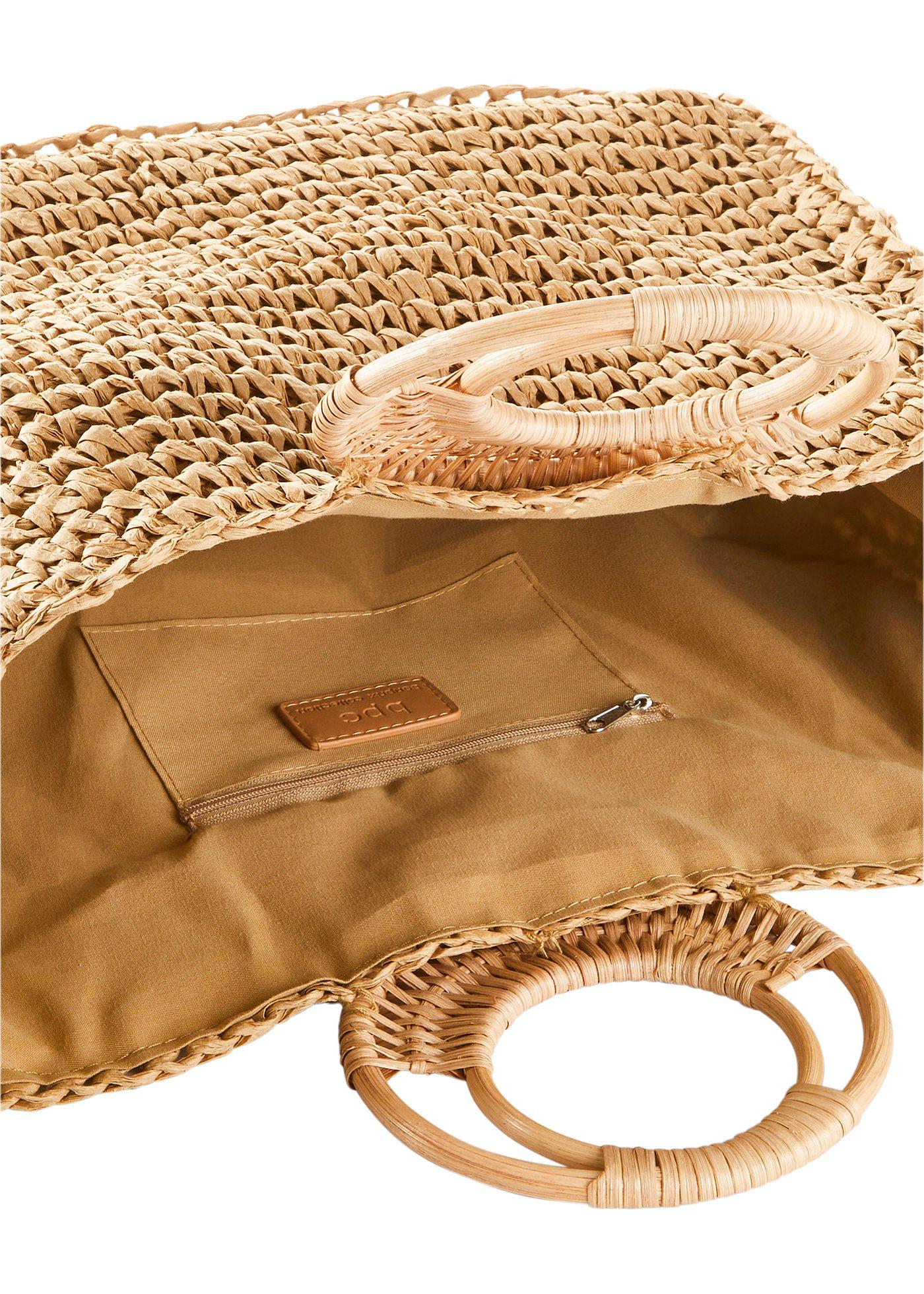 Sac à main en paille