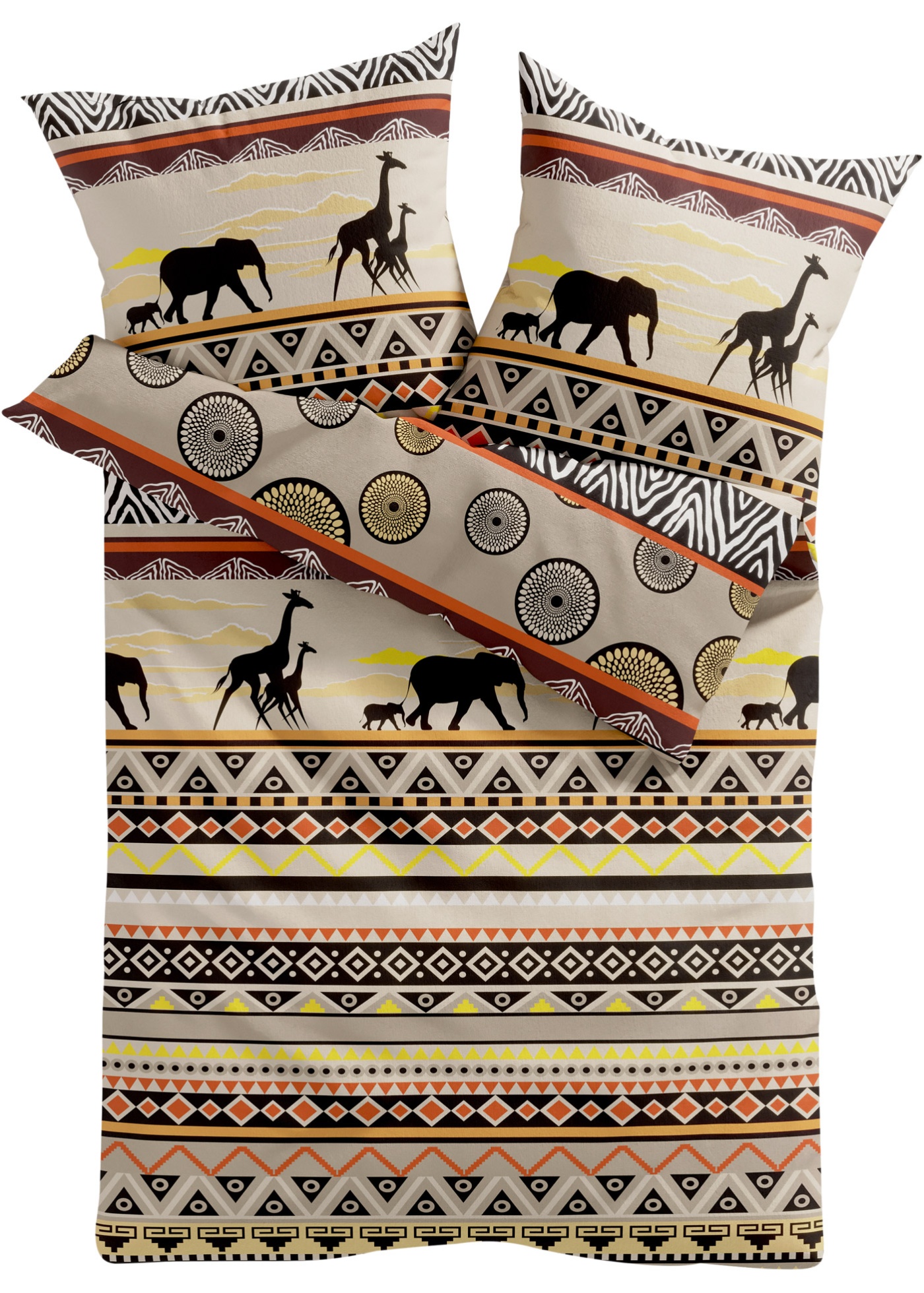 Parure de lit avec motif safari