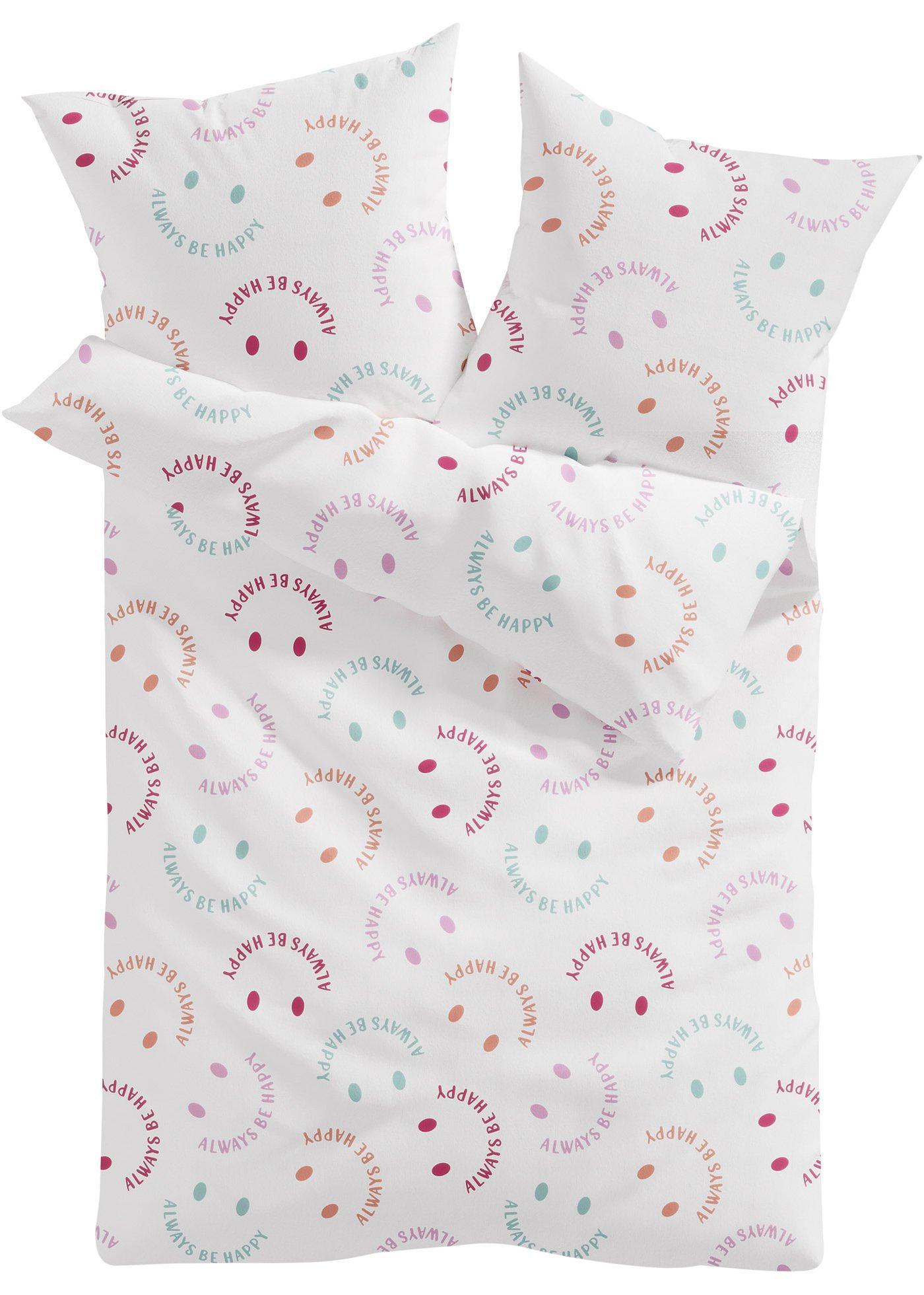 Parure de lit avec message