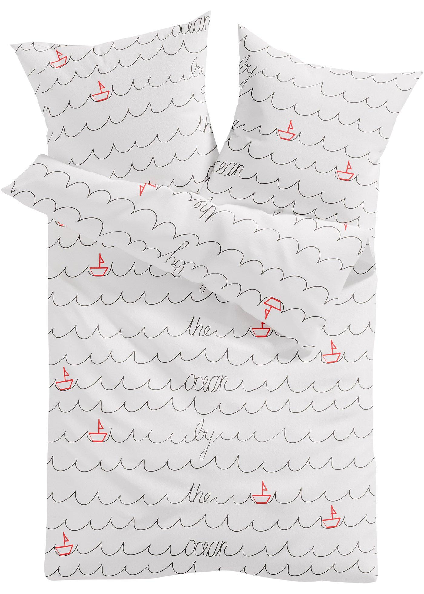 Parure de lit avec bateaux