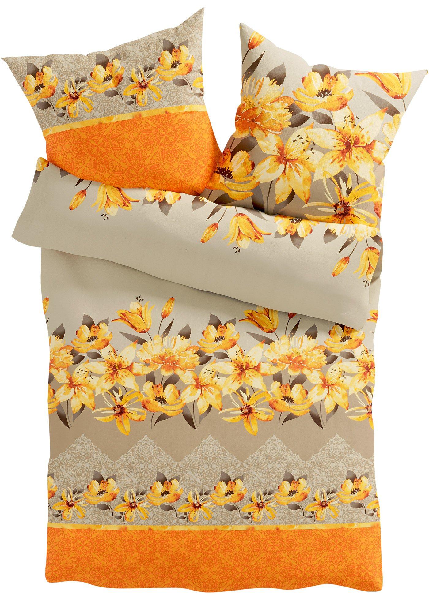 Parure de lit à motif floral