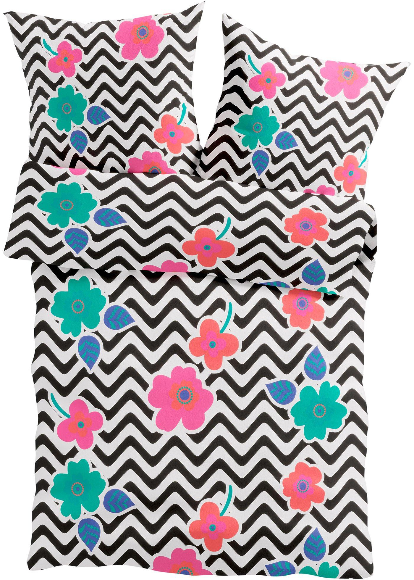 Parure de lit à motif floral