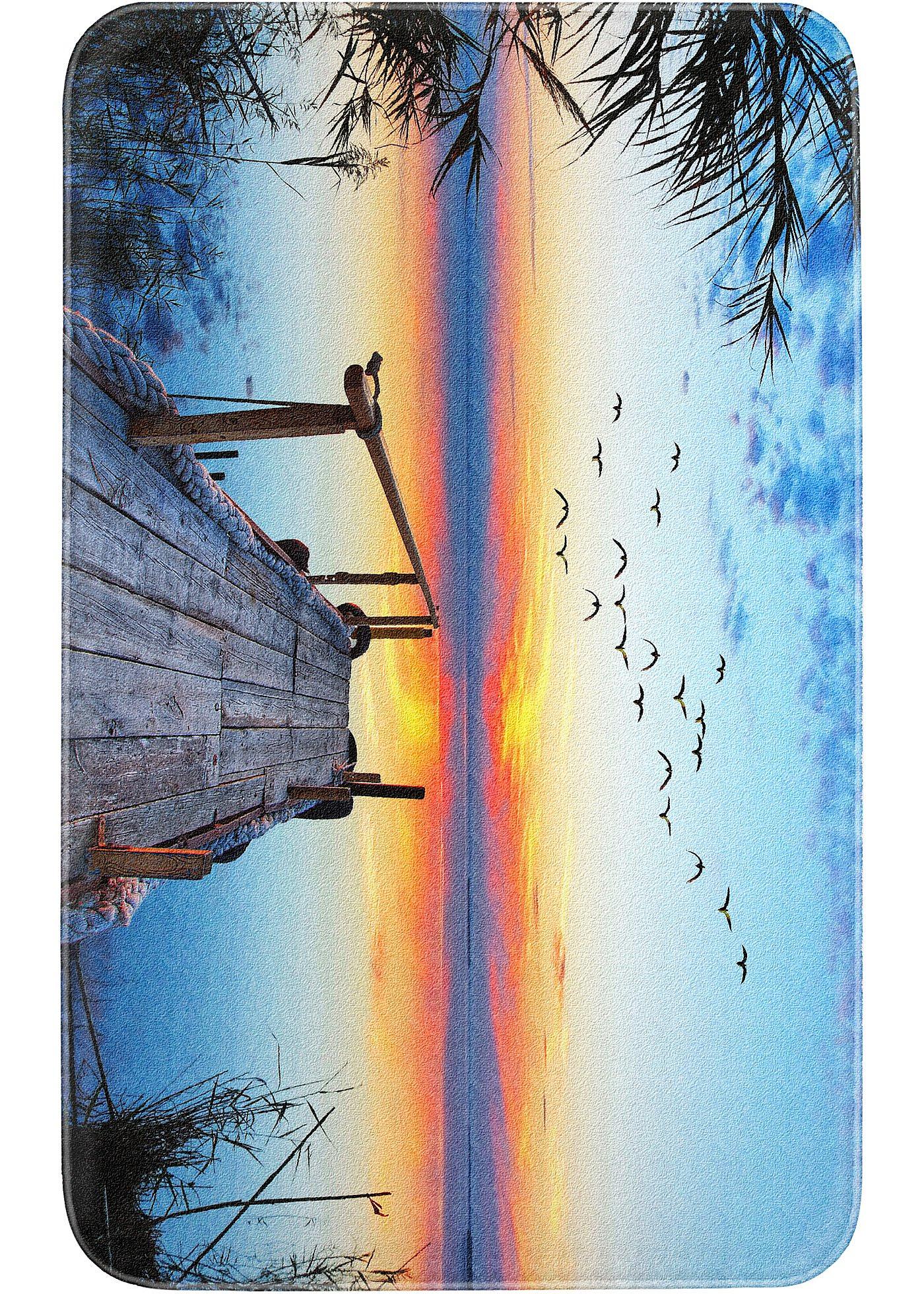 Tapis de salle de bain à mémoire de forme