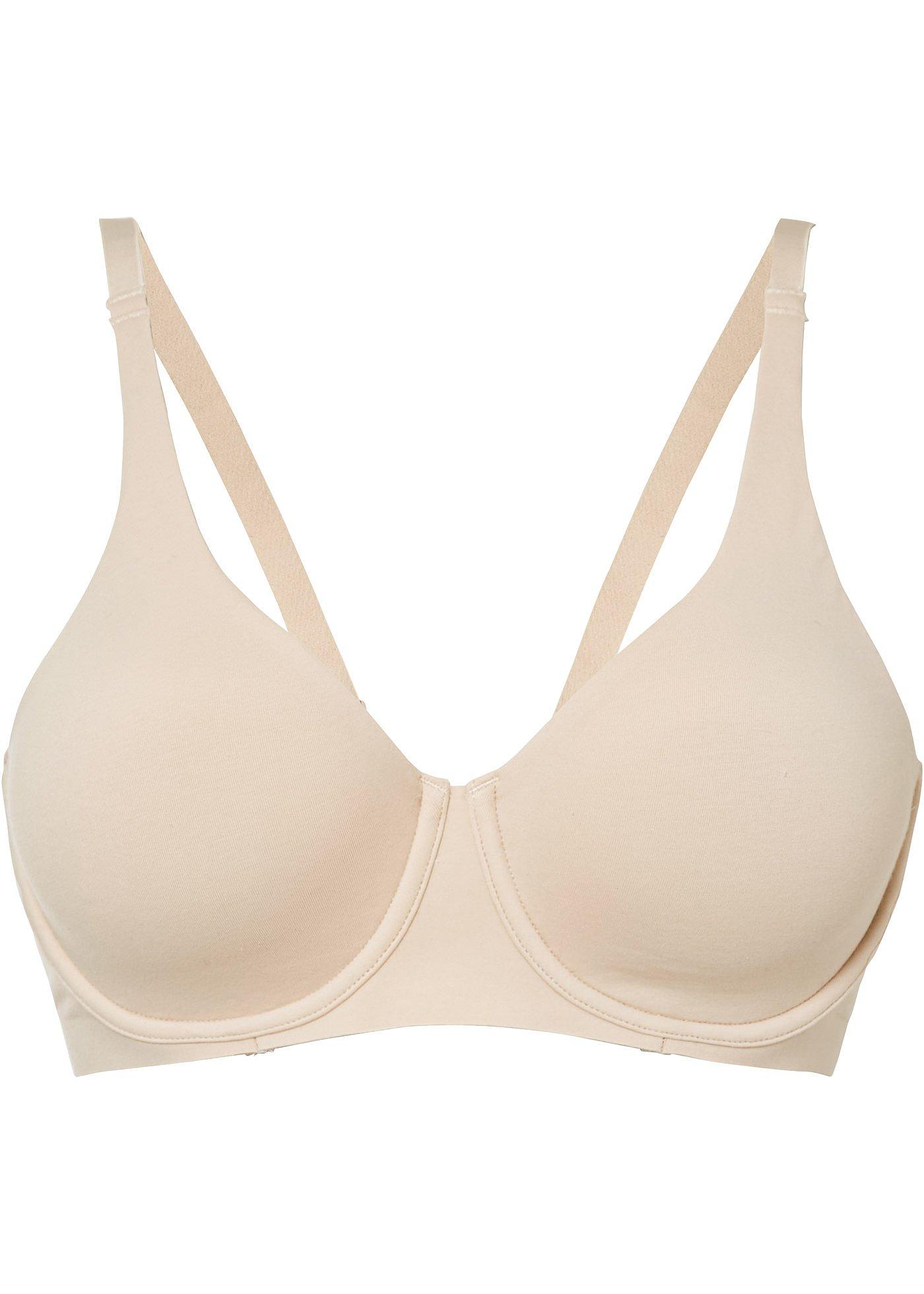 Soutien-gorge moulé découpé au laser avec armatures et coton