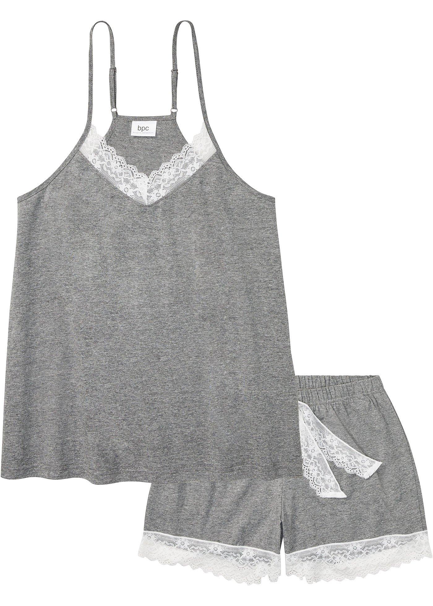 Pyjashort à bretelles spaghetti