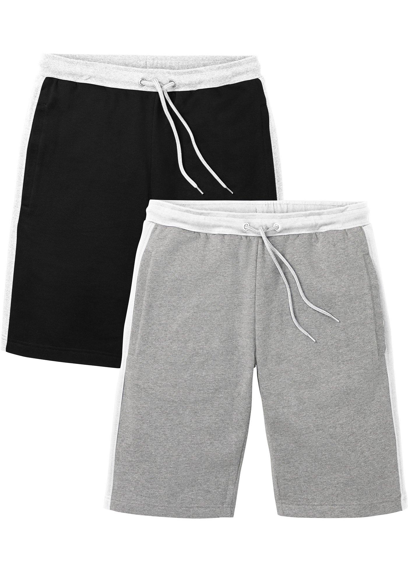 Lot de 2 bermudas sweat