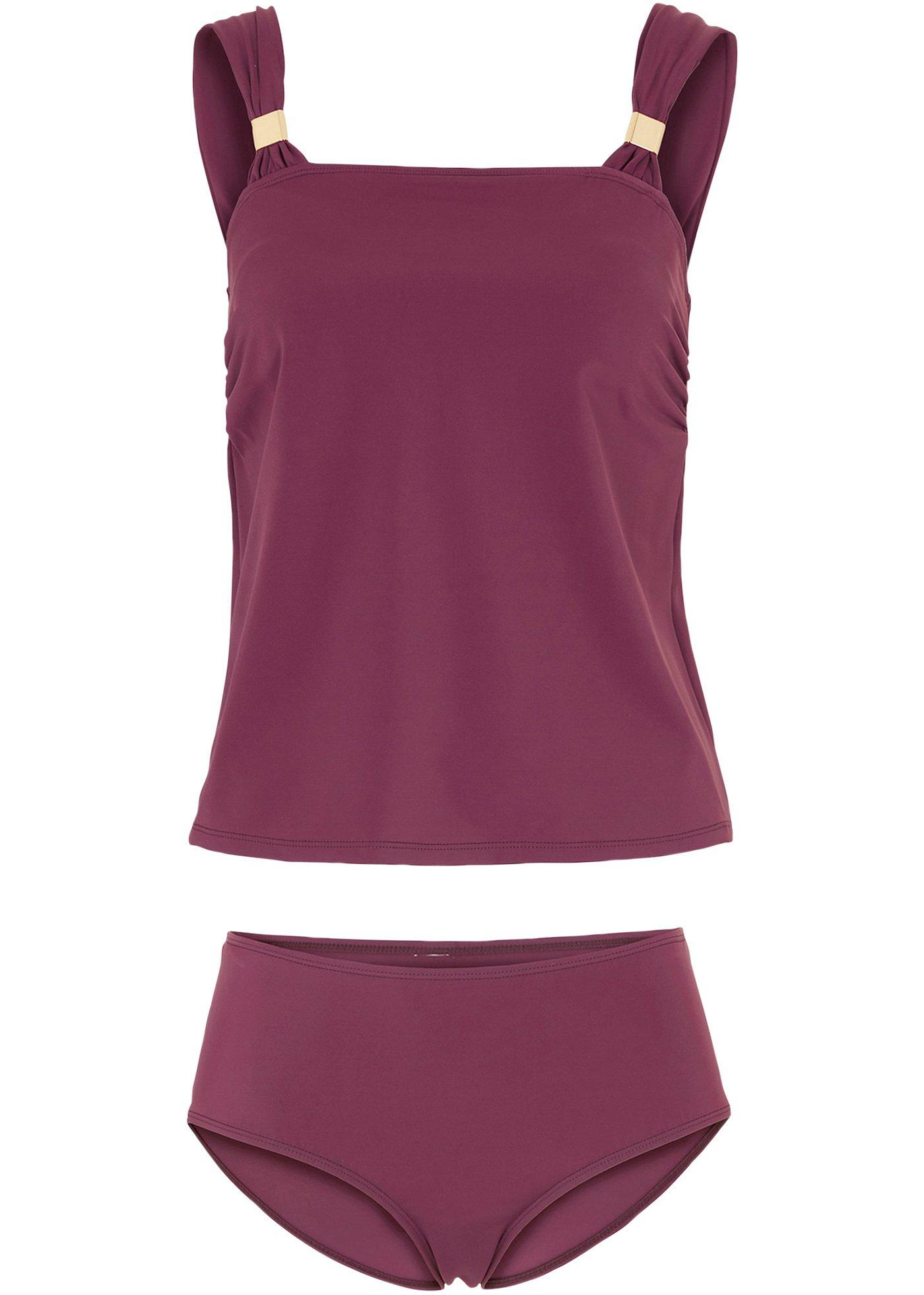 Tankini pour prothèses (Ens. 2 pces.) avec polyamide recyclé