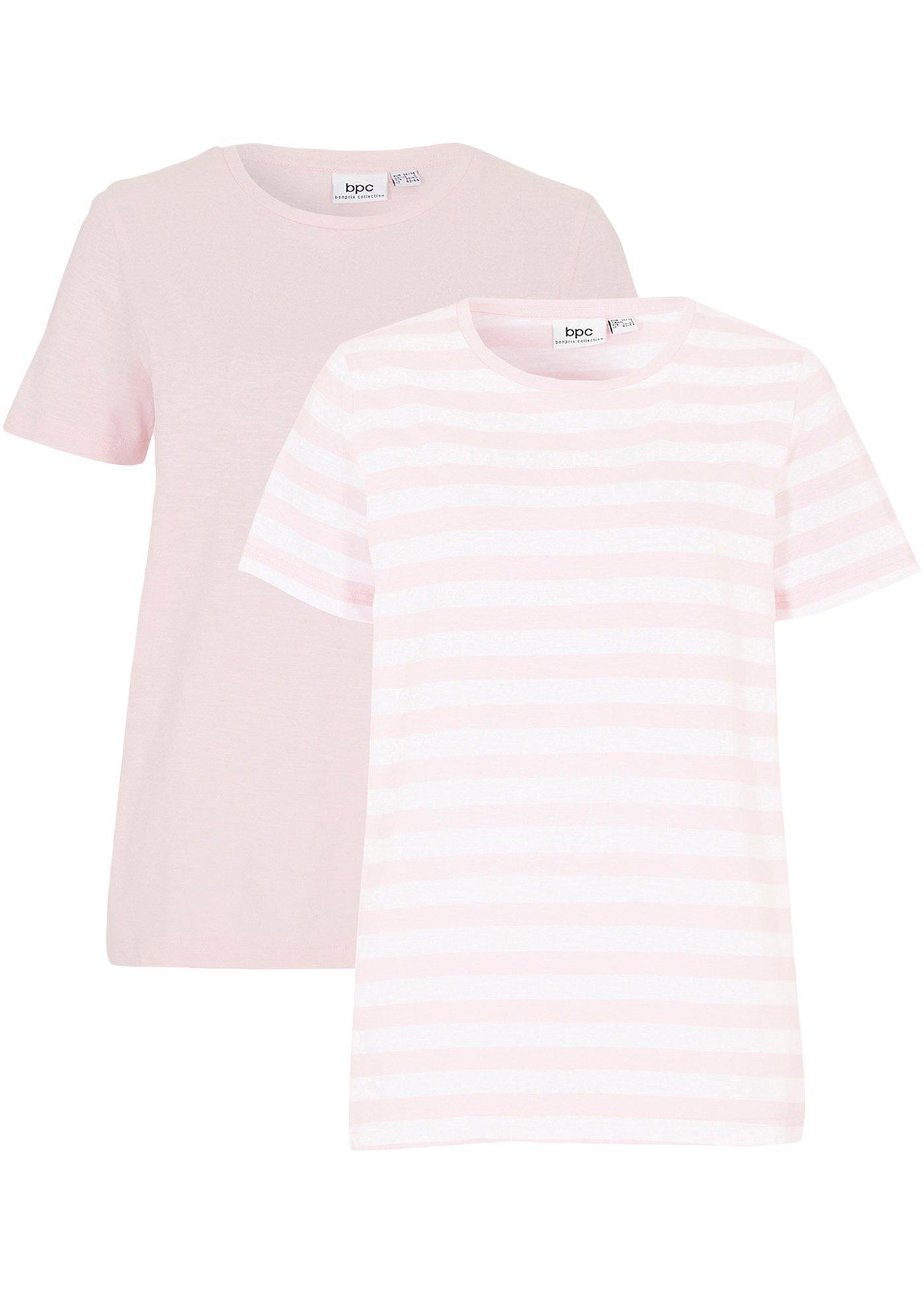 Image de Lot de 2 T-shirts à col rond en coton