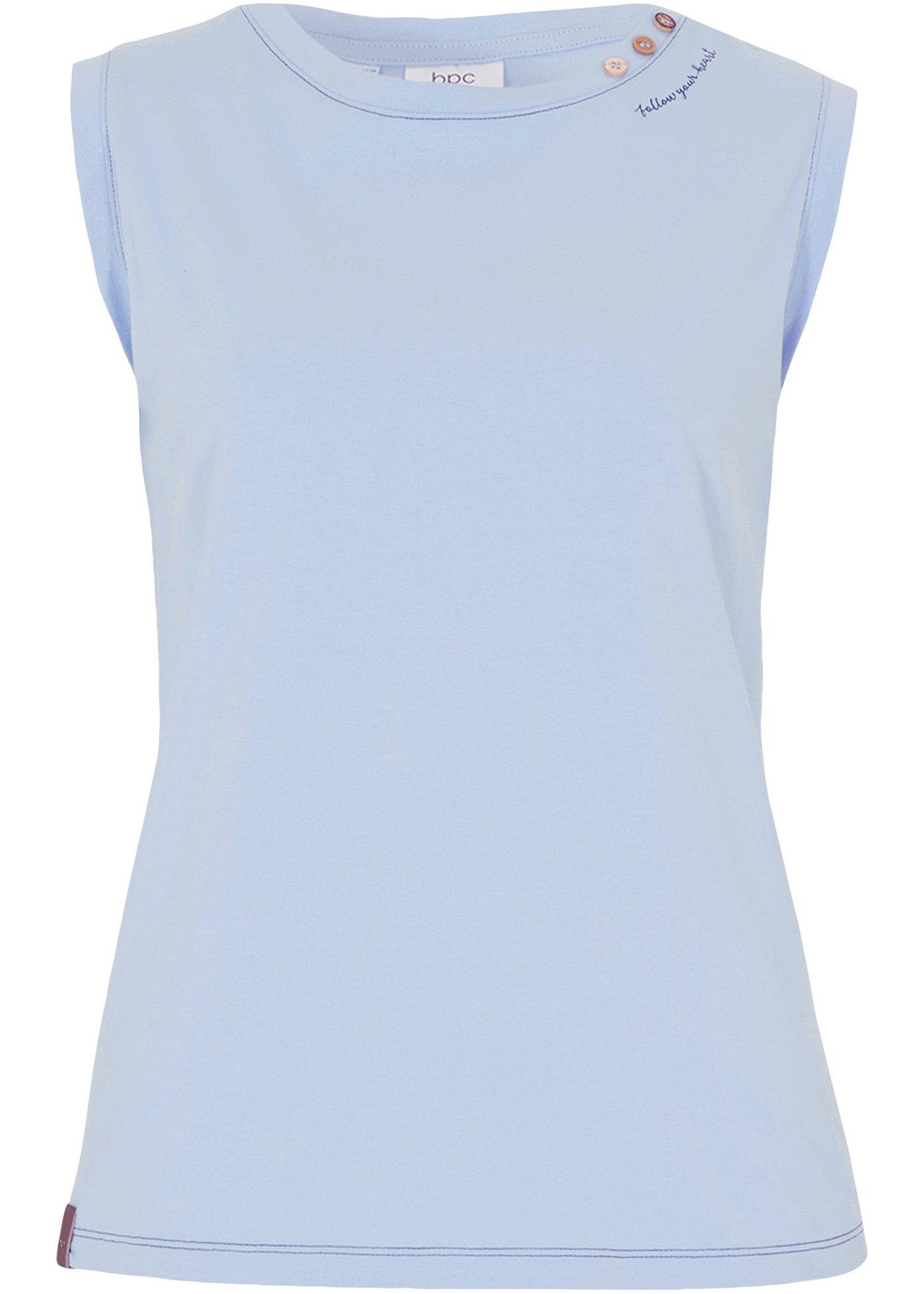 Top avec boutons décoratifs