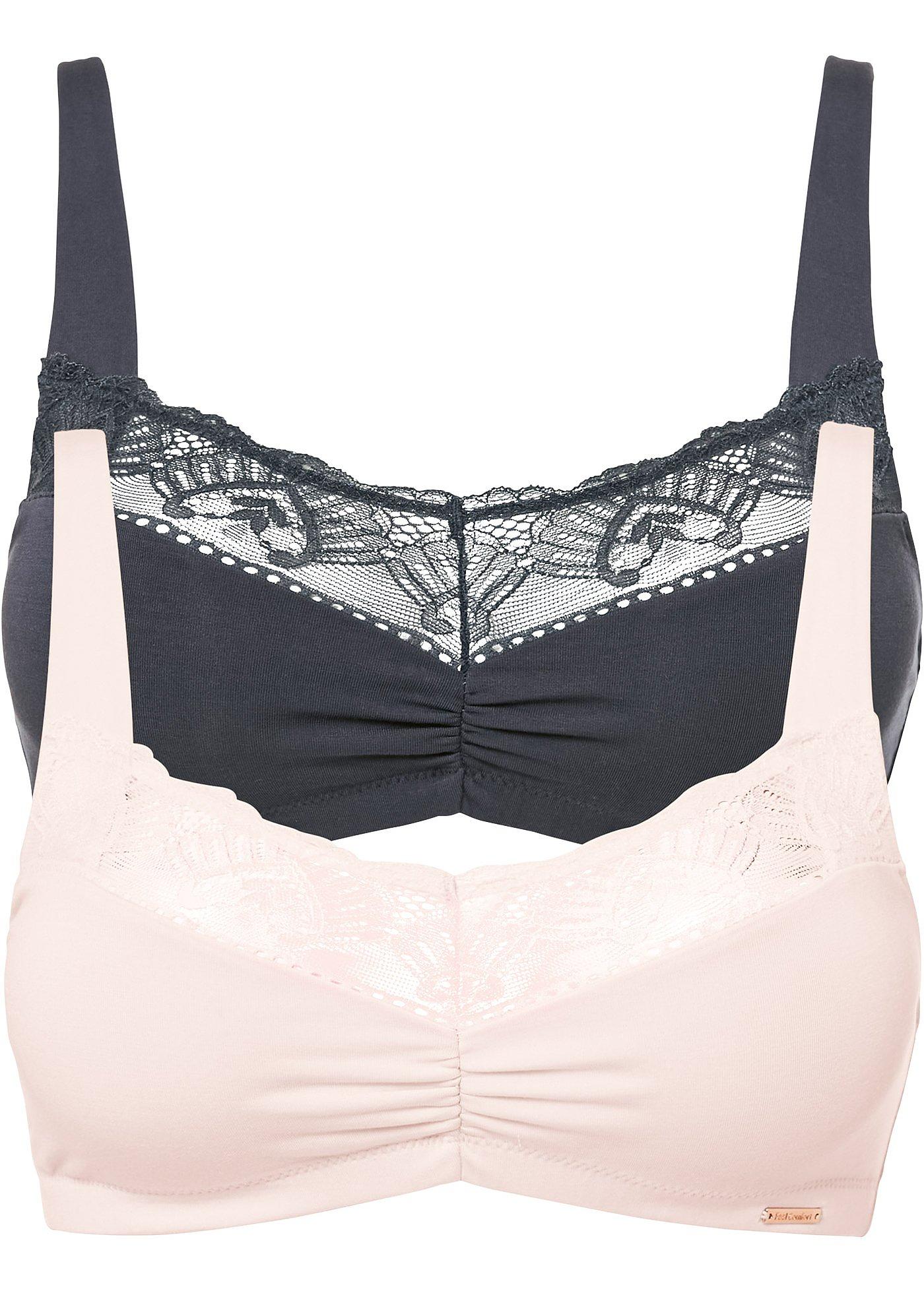 Image de Lot de 2 soutiens-gorge bralette Feel Comfort en matière douce
