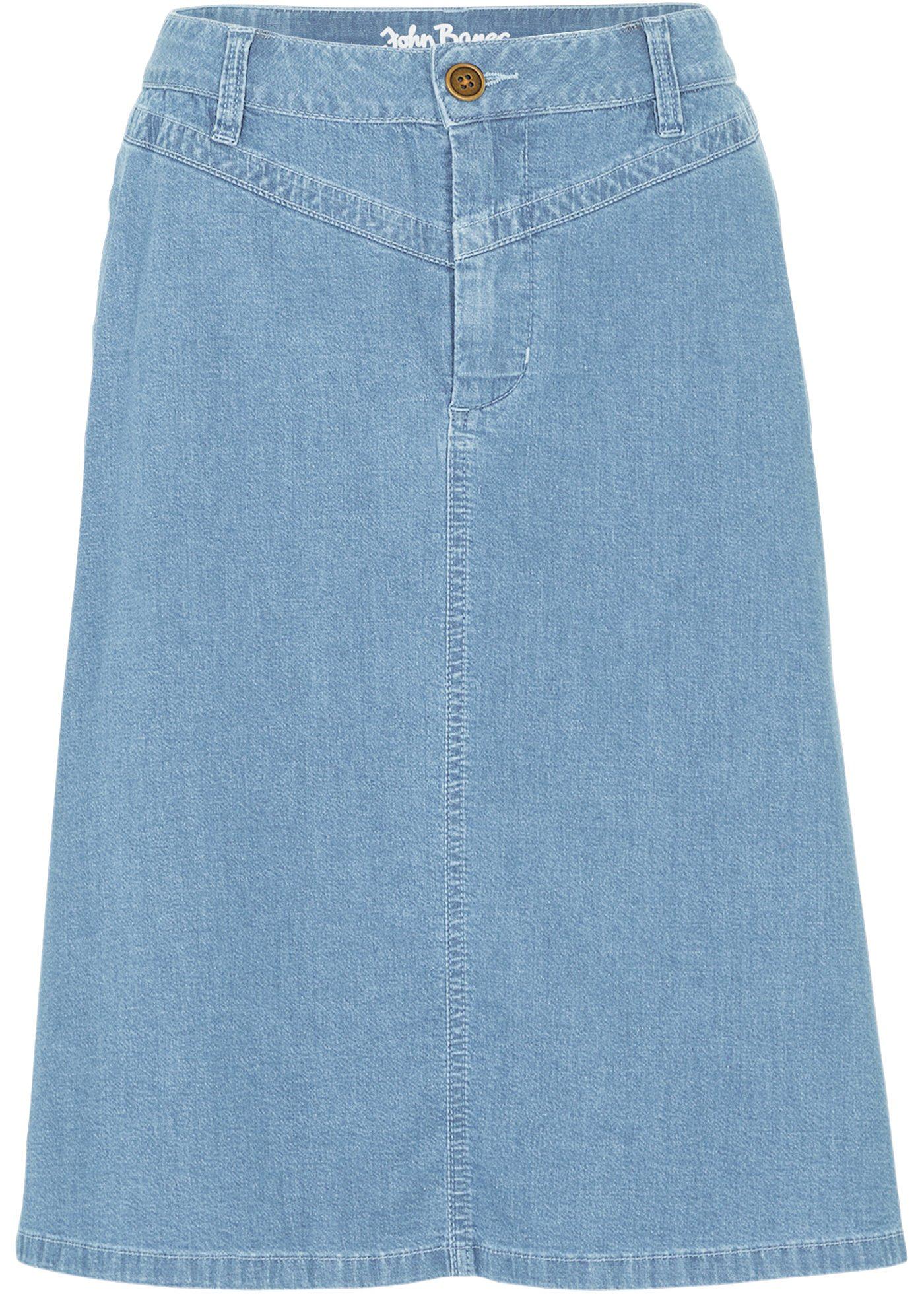 Jupe en jean extensible