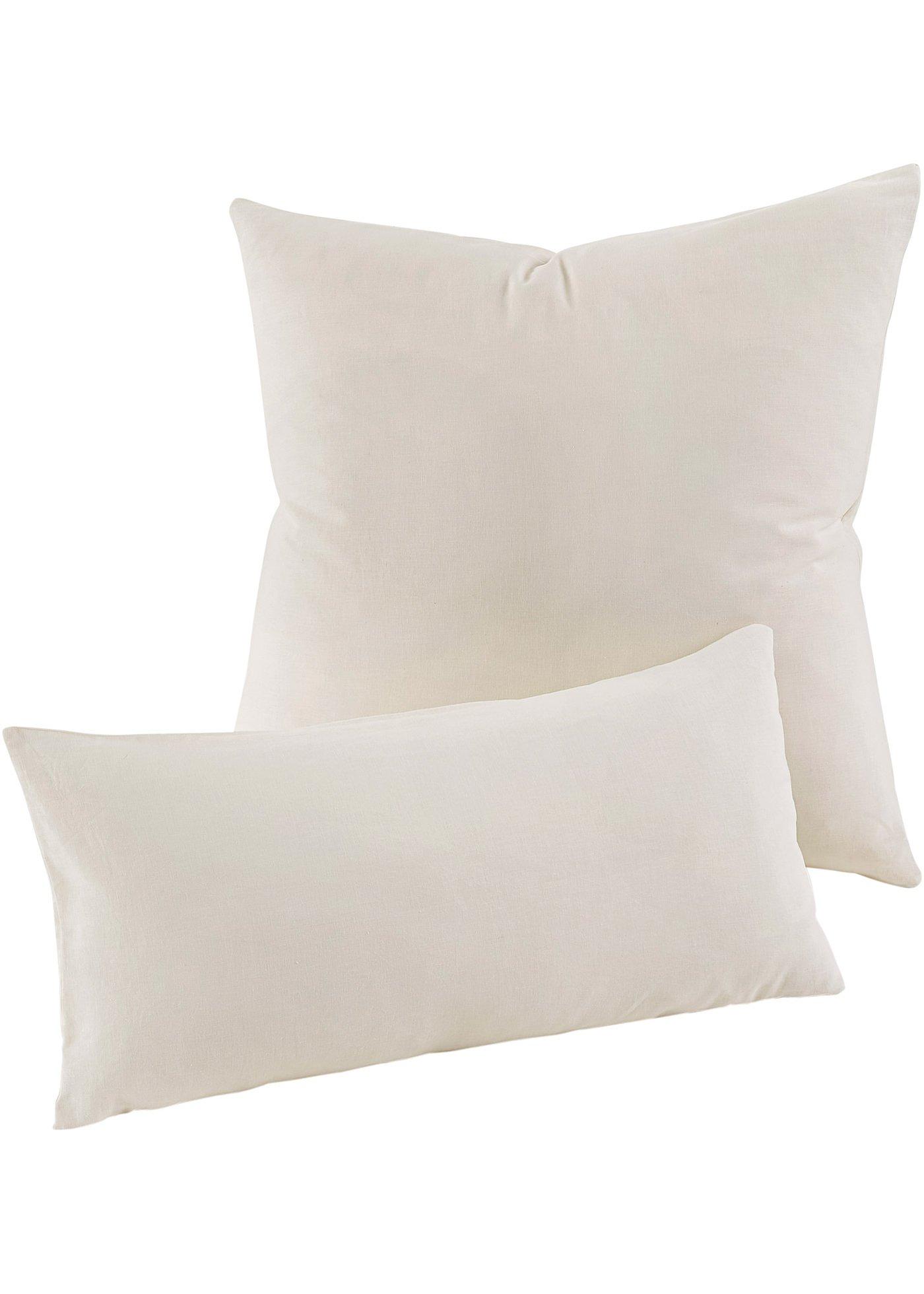 Image de Lot de 2 housses de coussin moitié lin