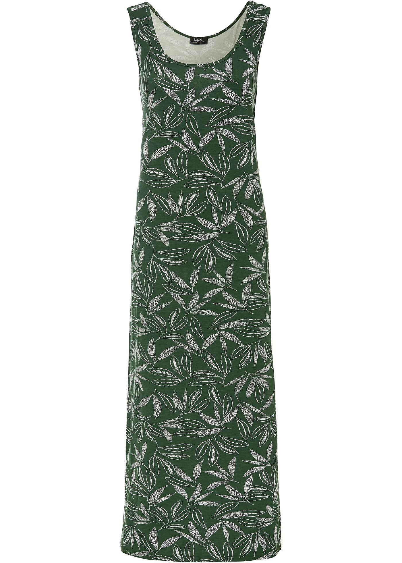 Robe longue avec fente avec viscose