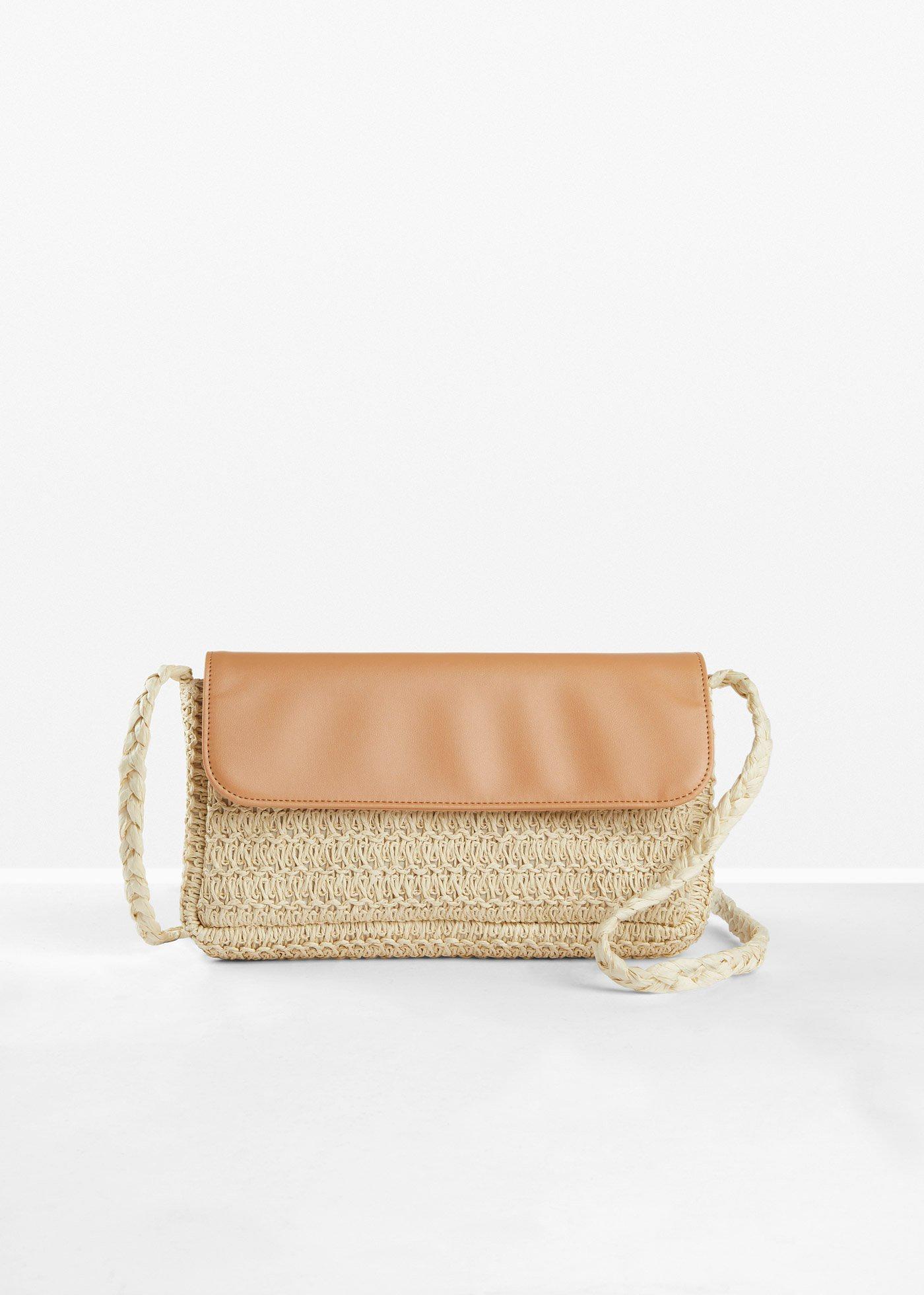 Sac à bandoulière en paille