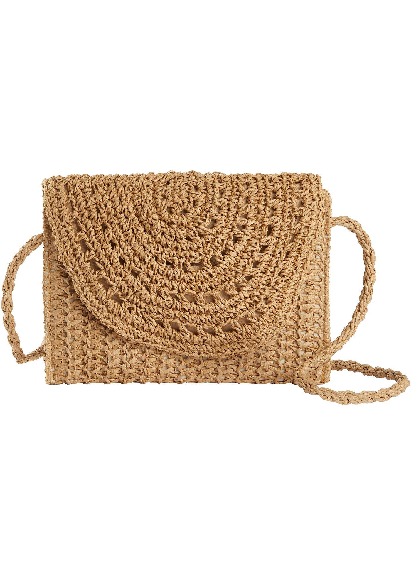 Sac à bandoulière en paille