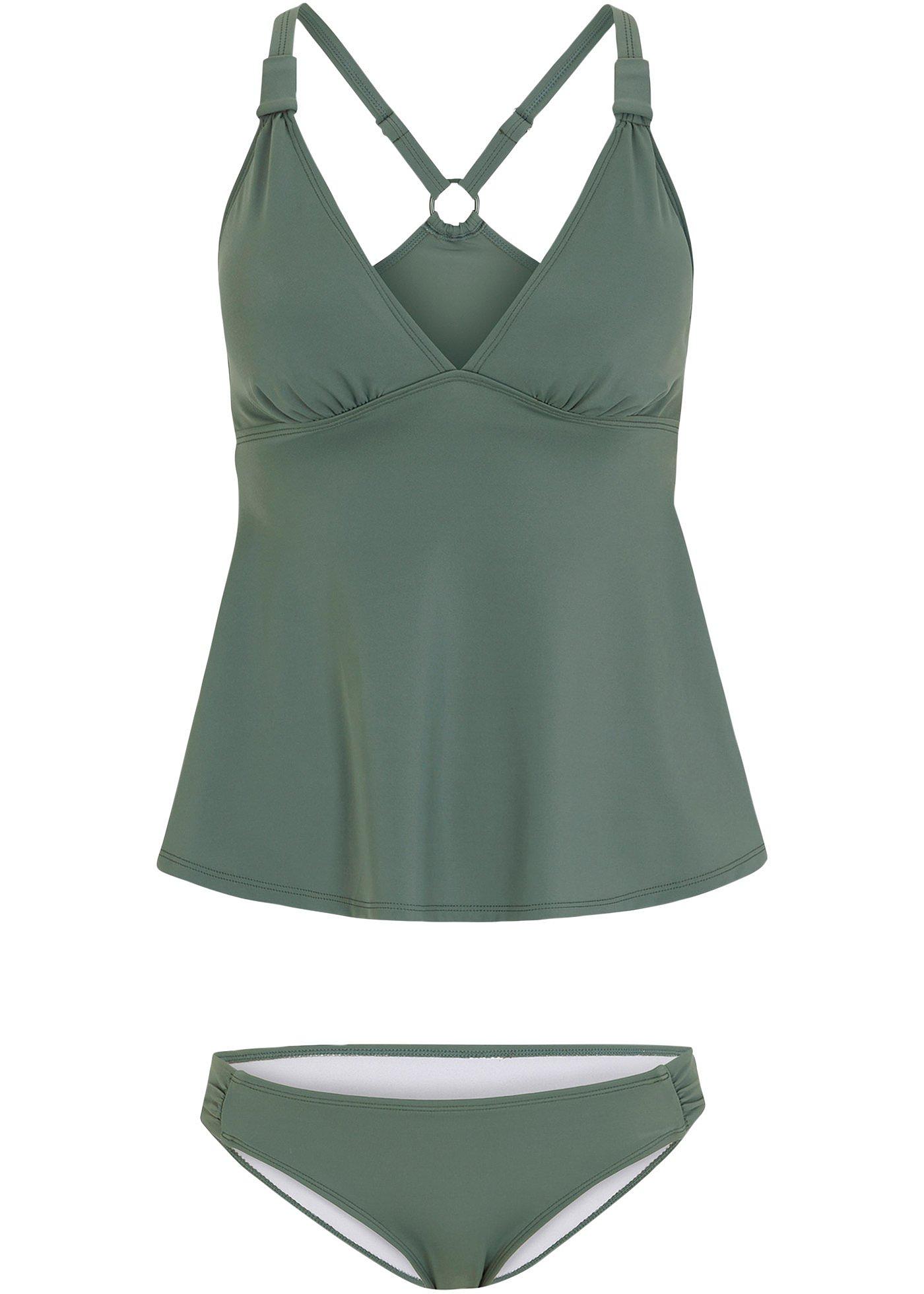 Tankini (Ens. 2 pces.) avec polyamide recyclé