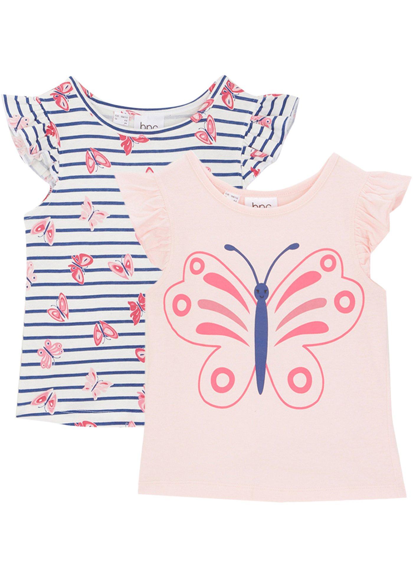 Lot de 2 T-shirts fille