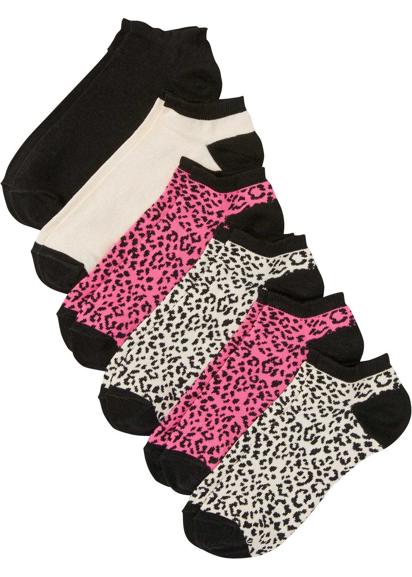 Lot de 6 paires de socquettes avec coton