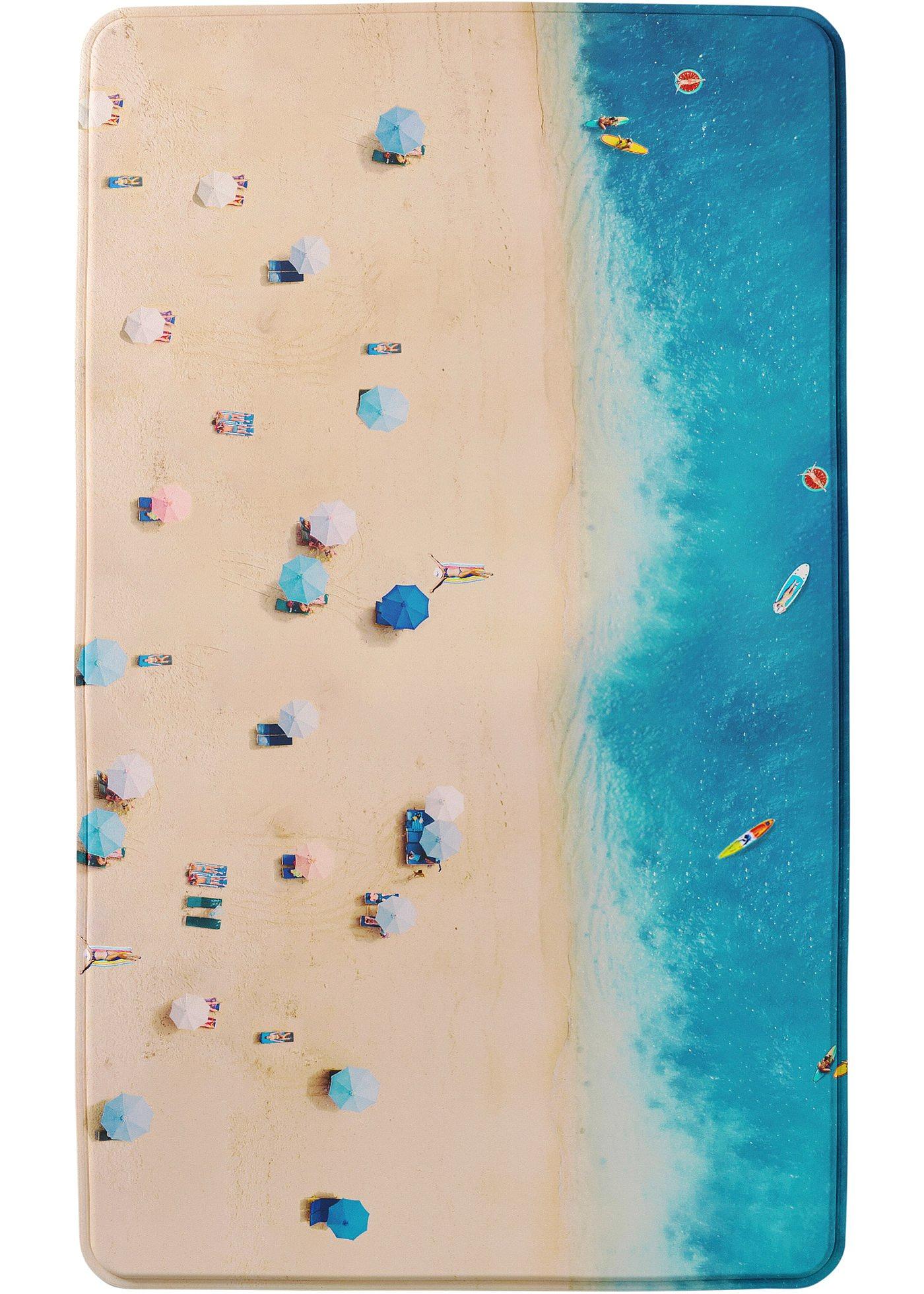 Tapis de salle de bain à mémoire de forme