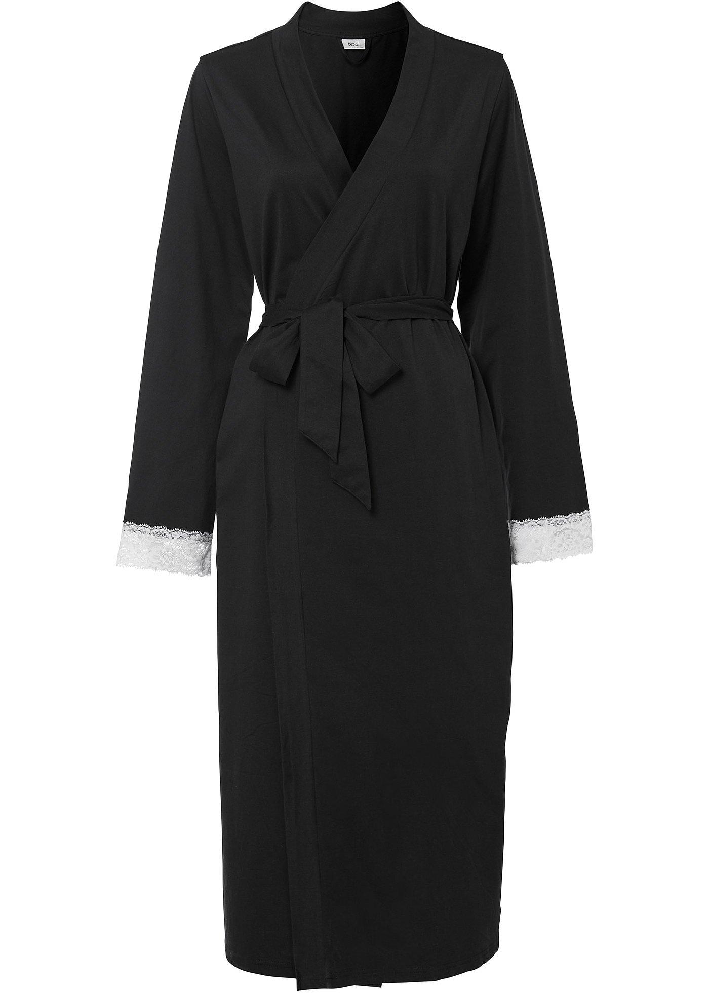 Peignoir en jersey avec poches latérales