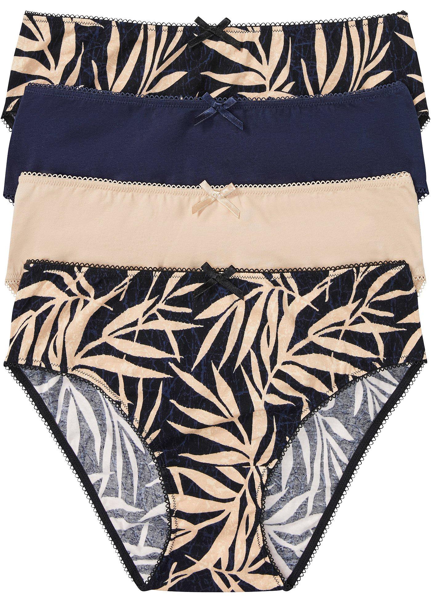 Lot de 4 maxi slips avec coton