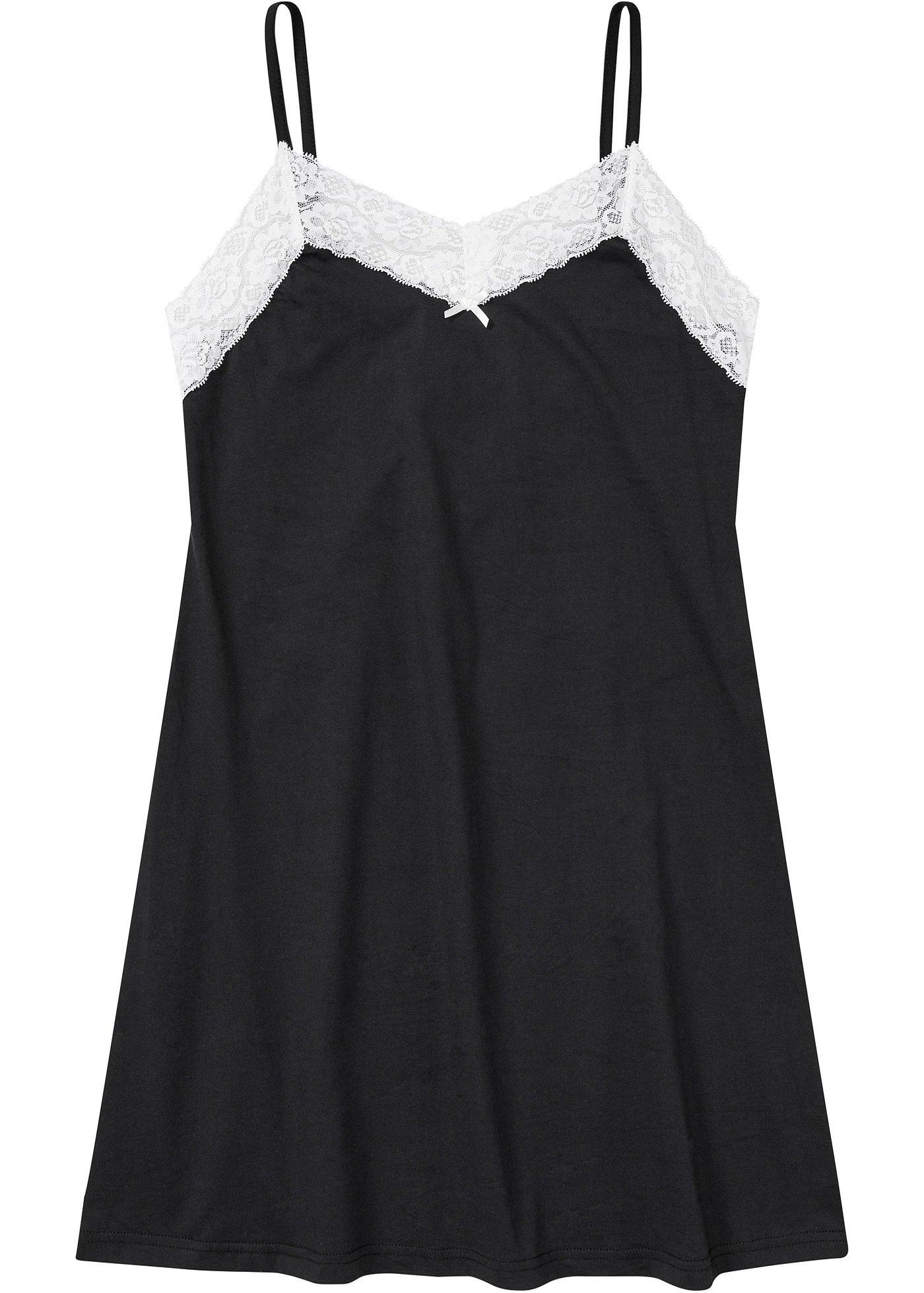 Chemise de nuit à bretelles spaghetti