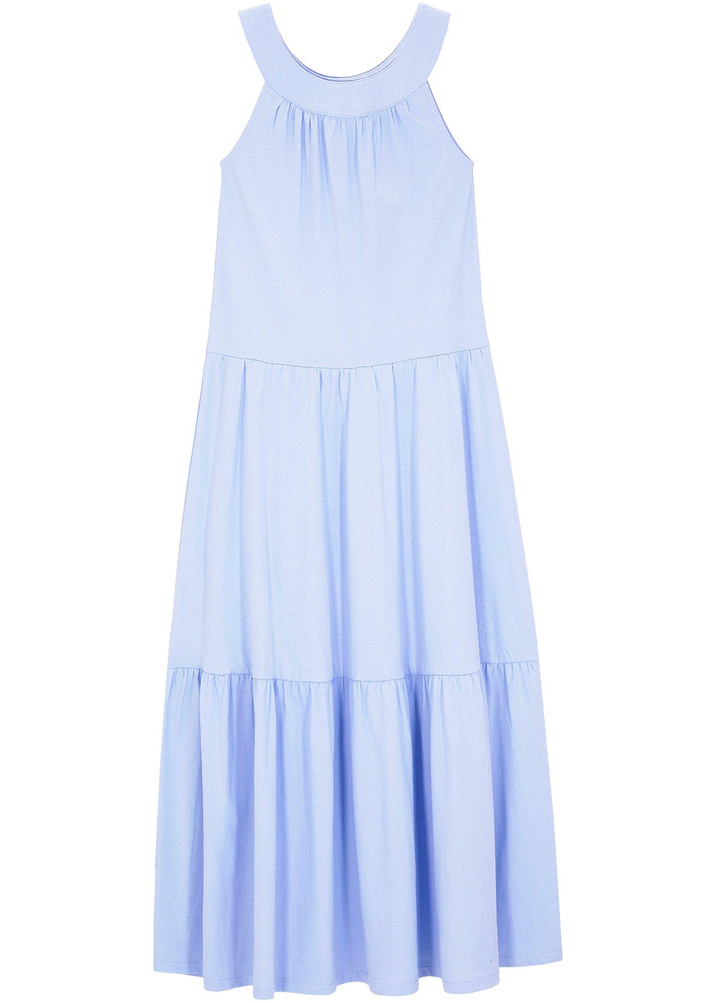 Robe longue en jersey fille