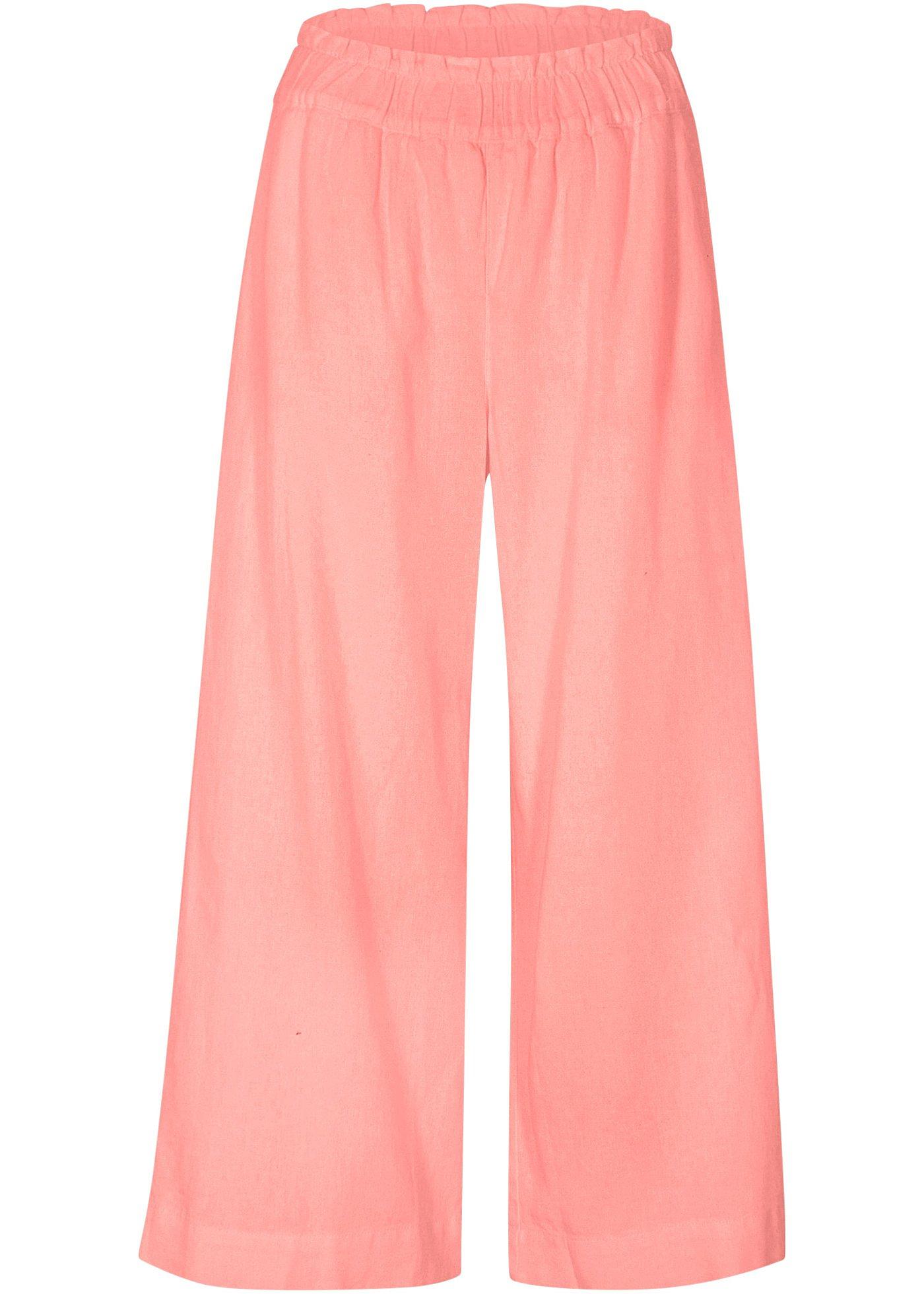 Image de Jupe-culotte en lin, longueur mollet