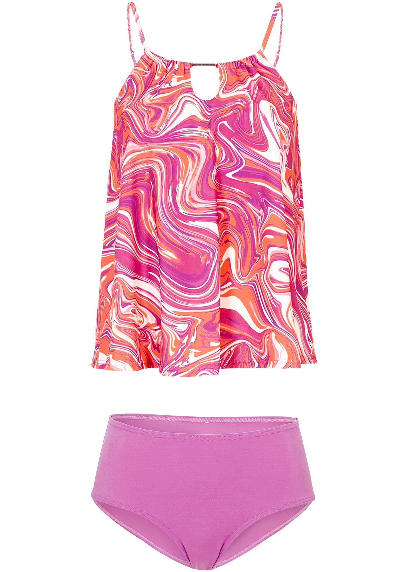 Tankini (Ens. 2 pces.) avec polyamide recyclé