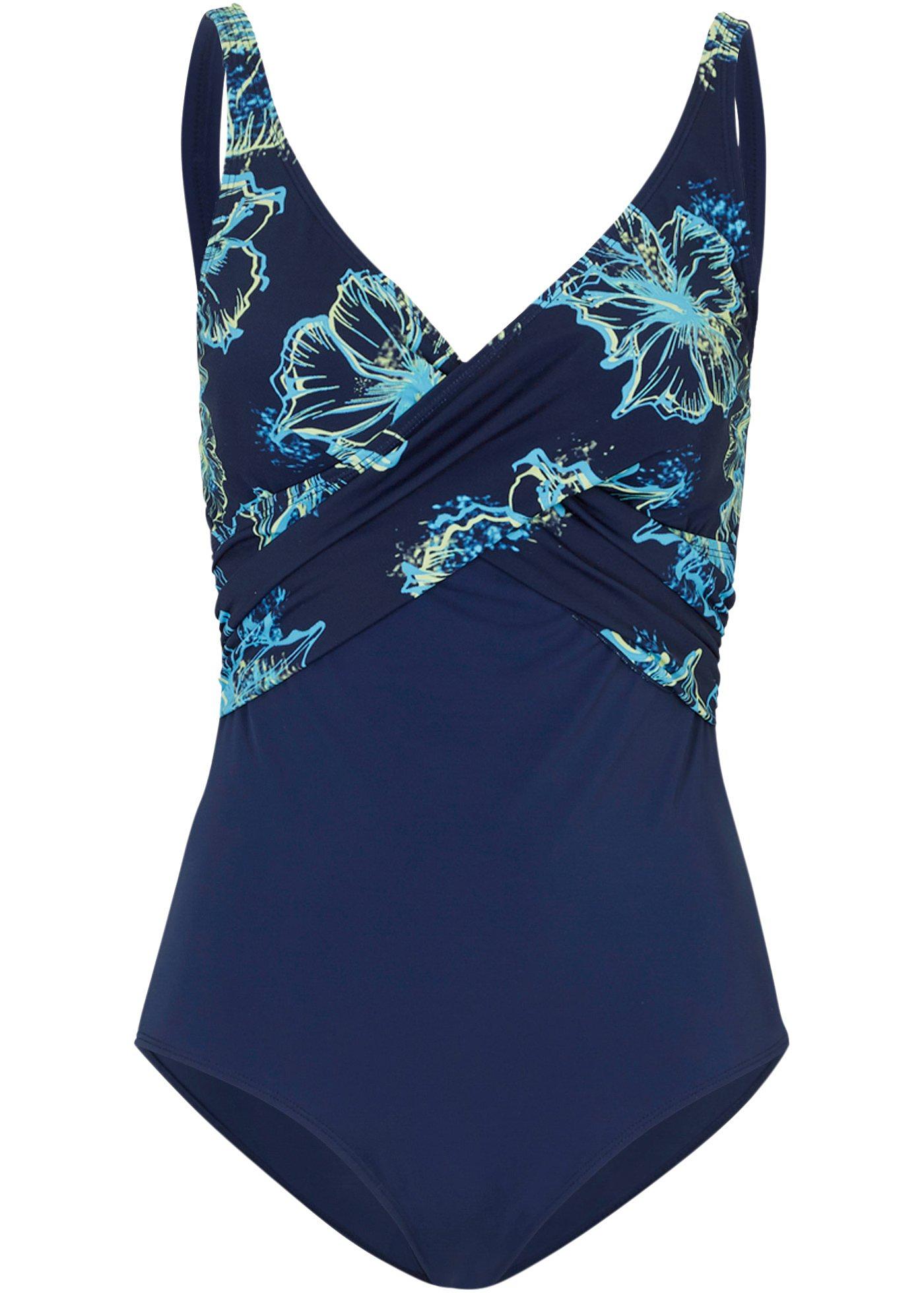 Maillot 1 pièce sculptant avec polyamide recyclé, effet sculptant léger