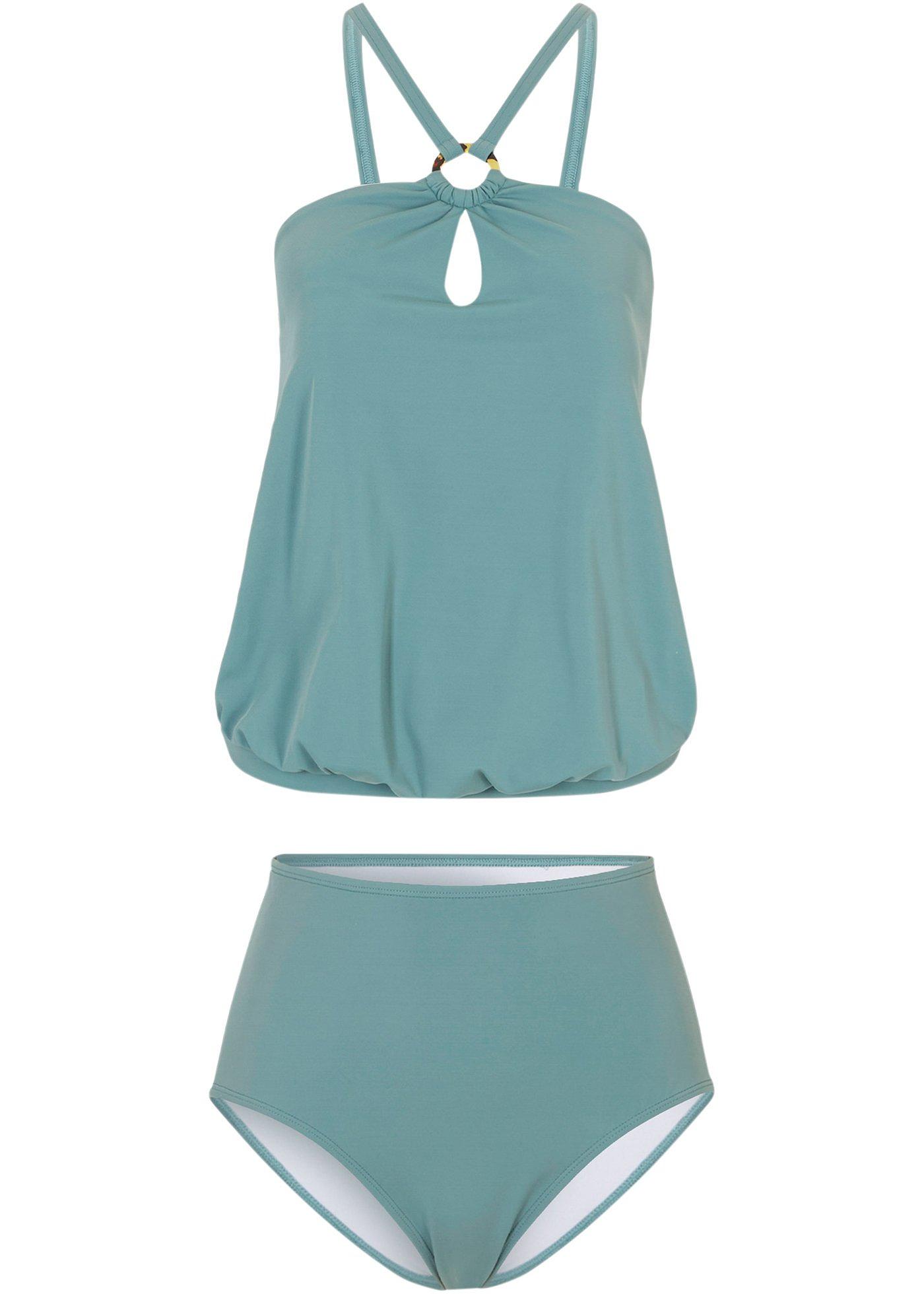 Tankini (Ens. 2 pces.) avec polyamide recyclé