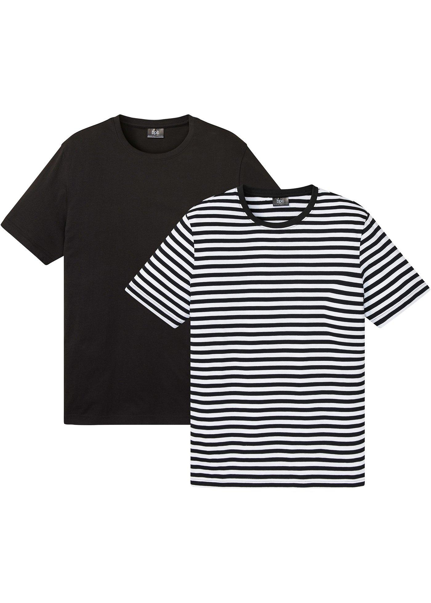 Lot de 2 T-shirts en coton