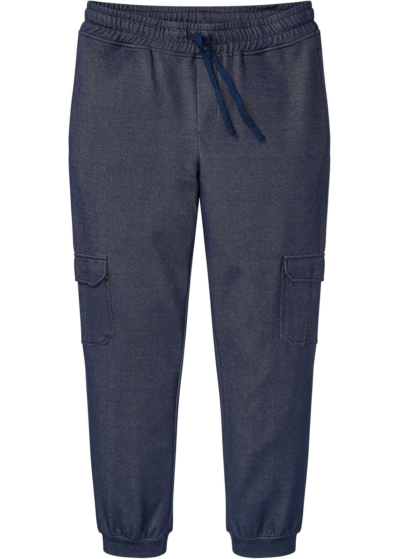 Pantalon sweat cargo imitation jean