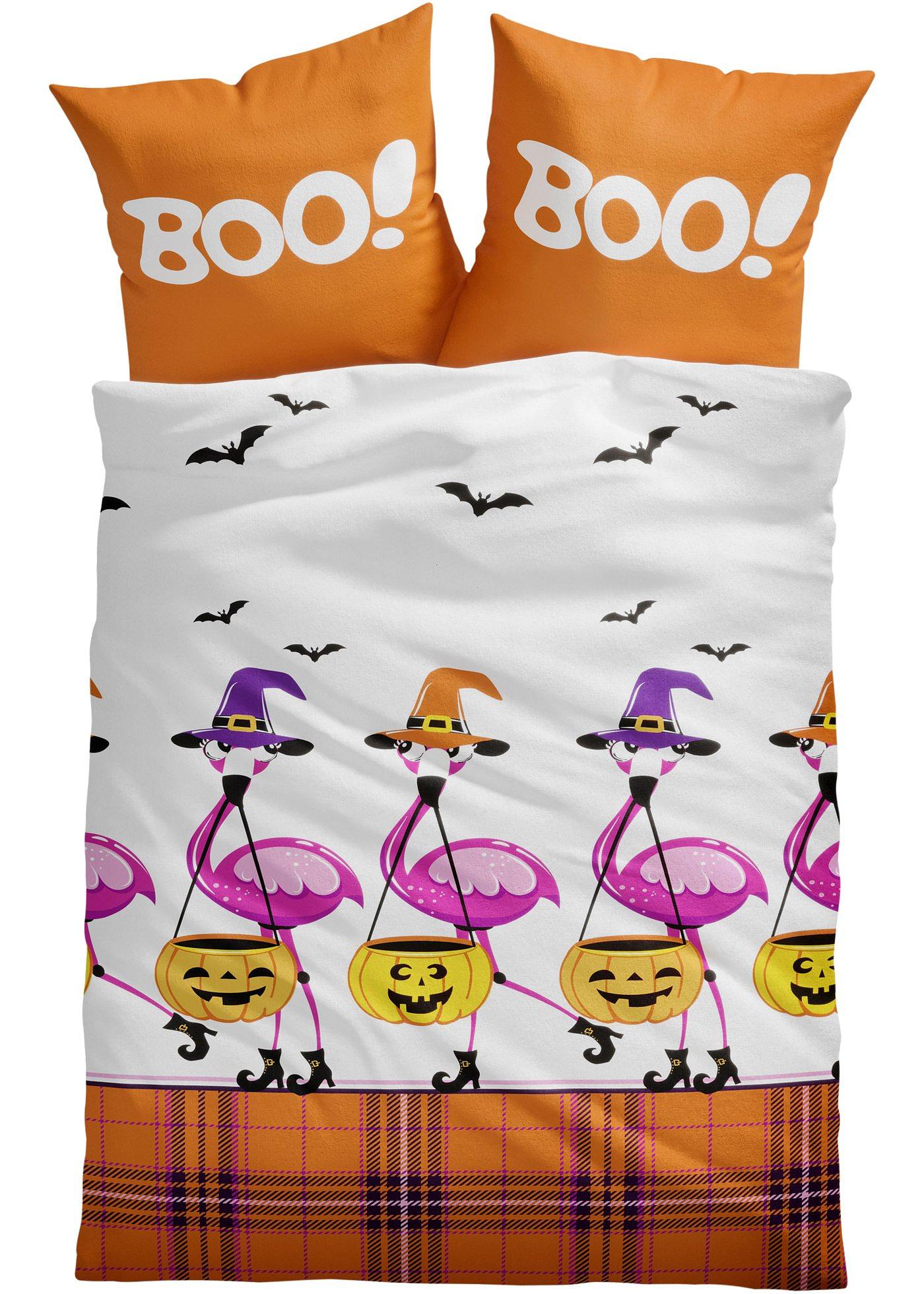 Parure de lit avec flamants roses