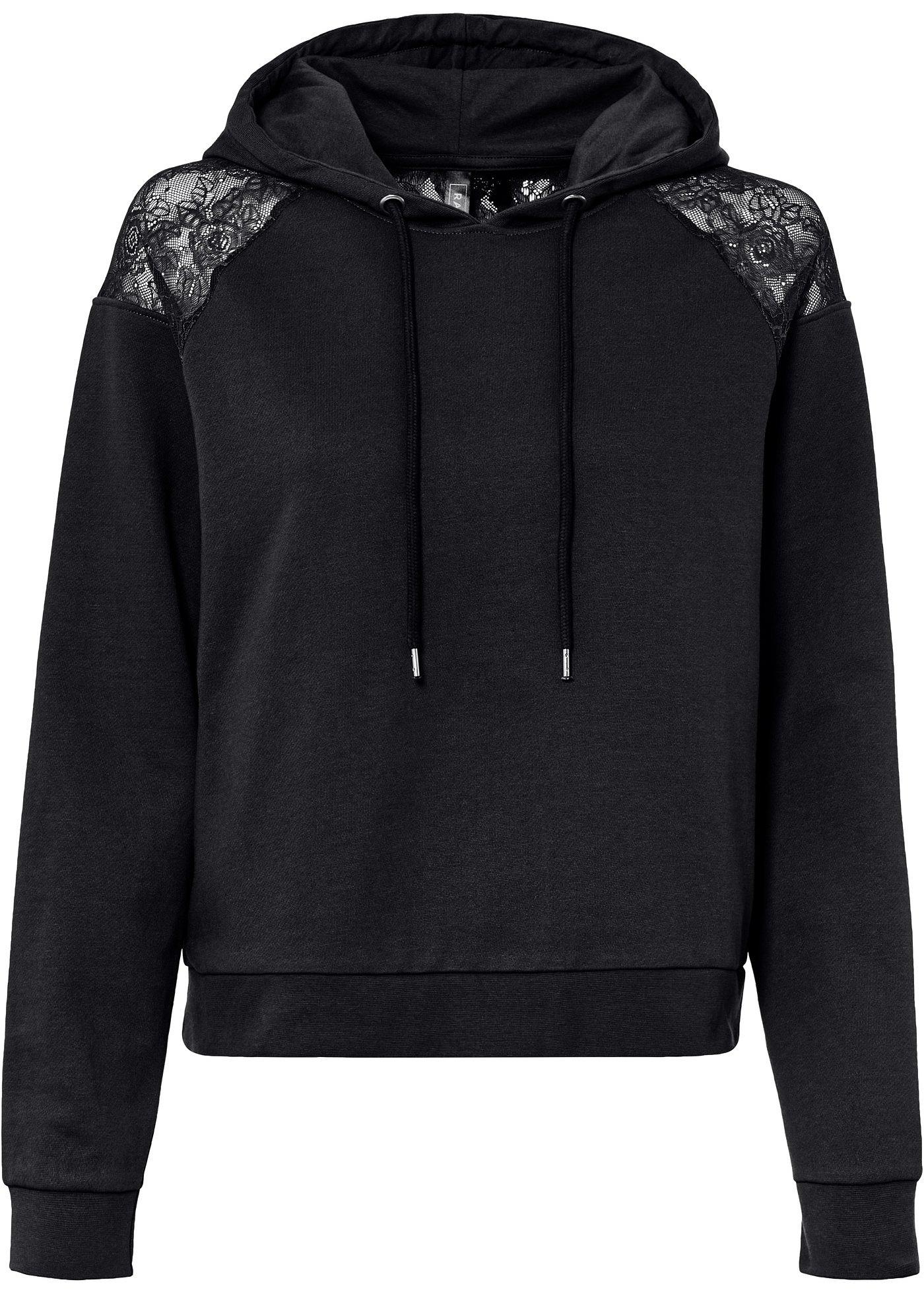 Sweat-shirt à dentelle