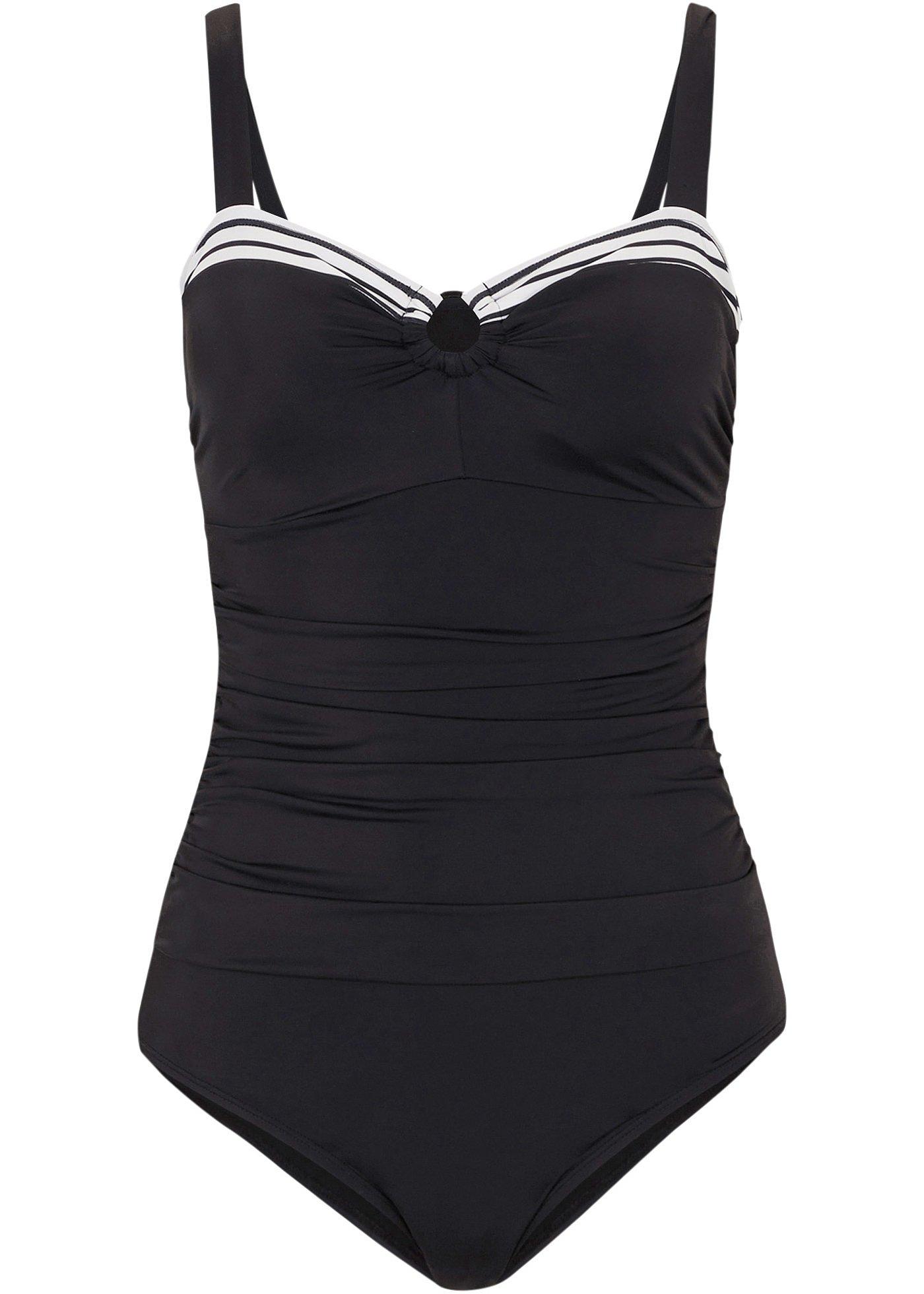 Maillot 1 pièce sculptant avec polyamide recyclé, effet sculptant fort