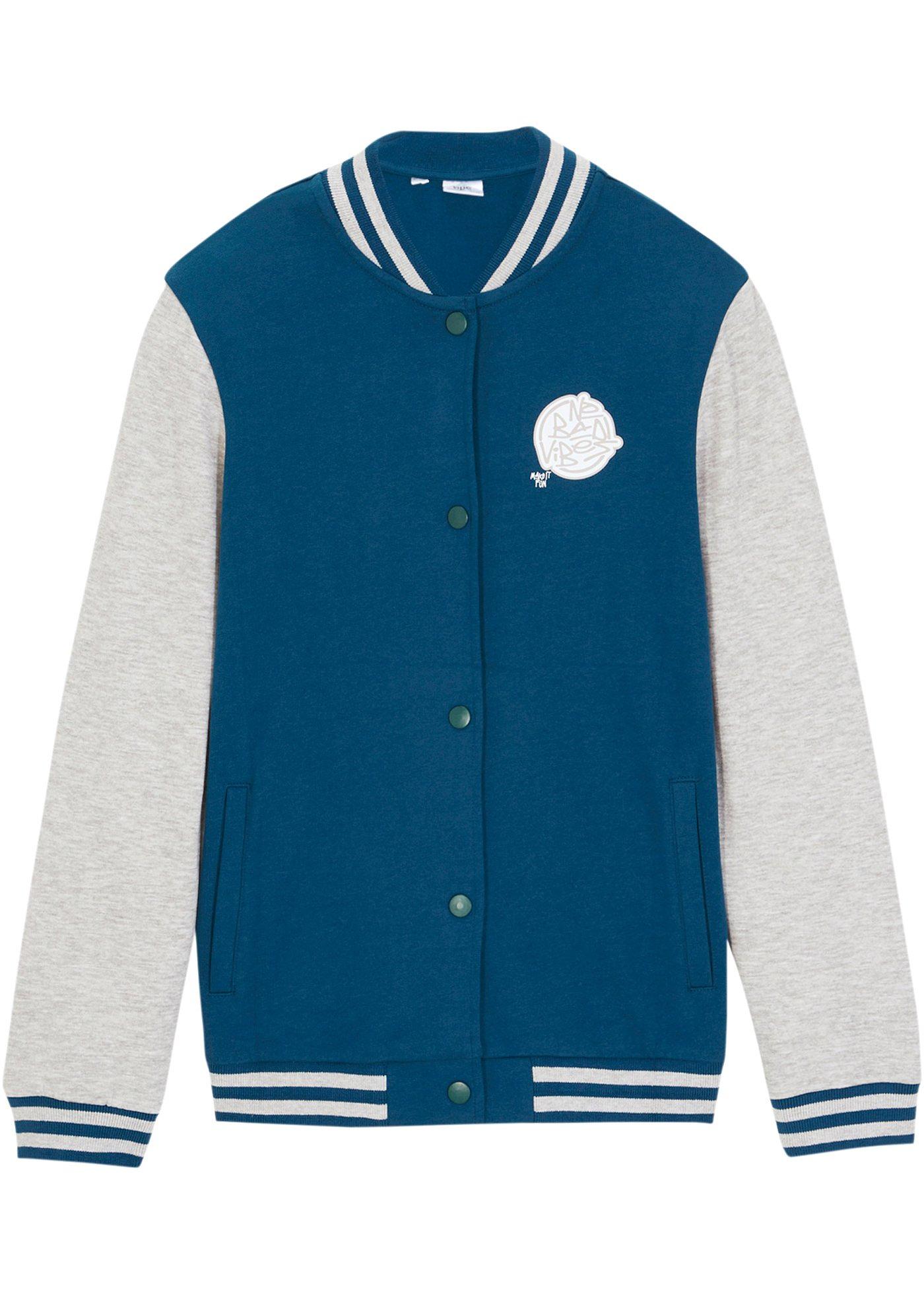 Blouson campus en sweat enfant