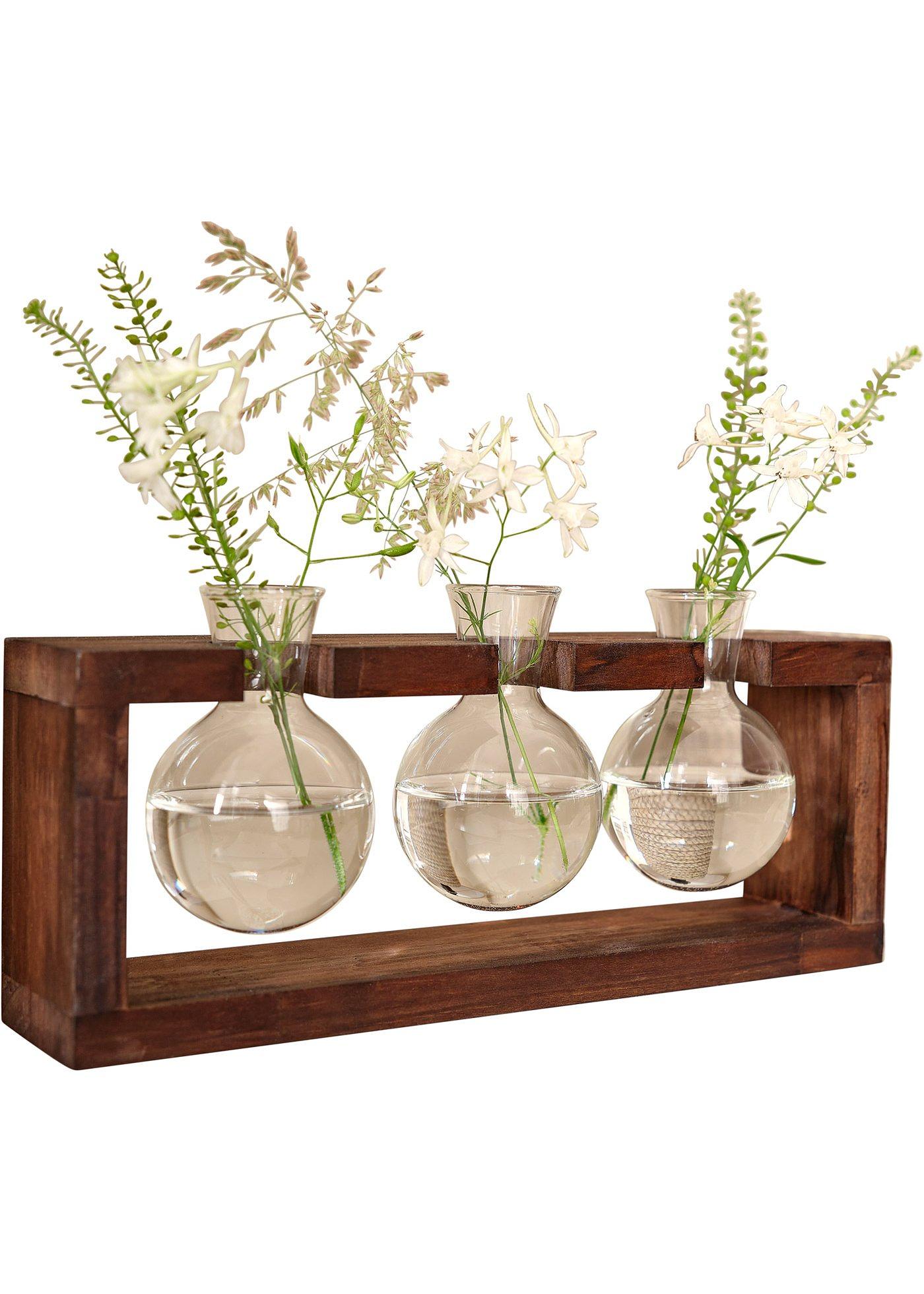 Set de vases sur support